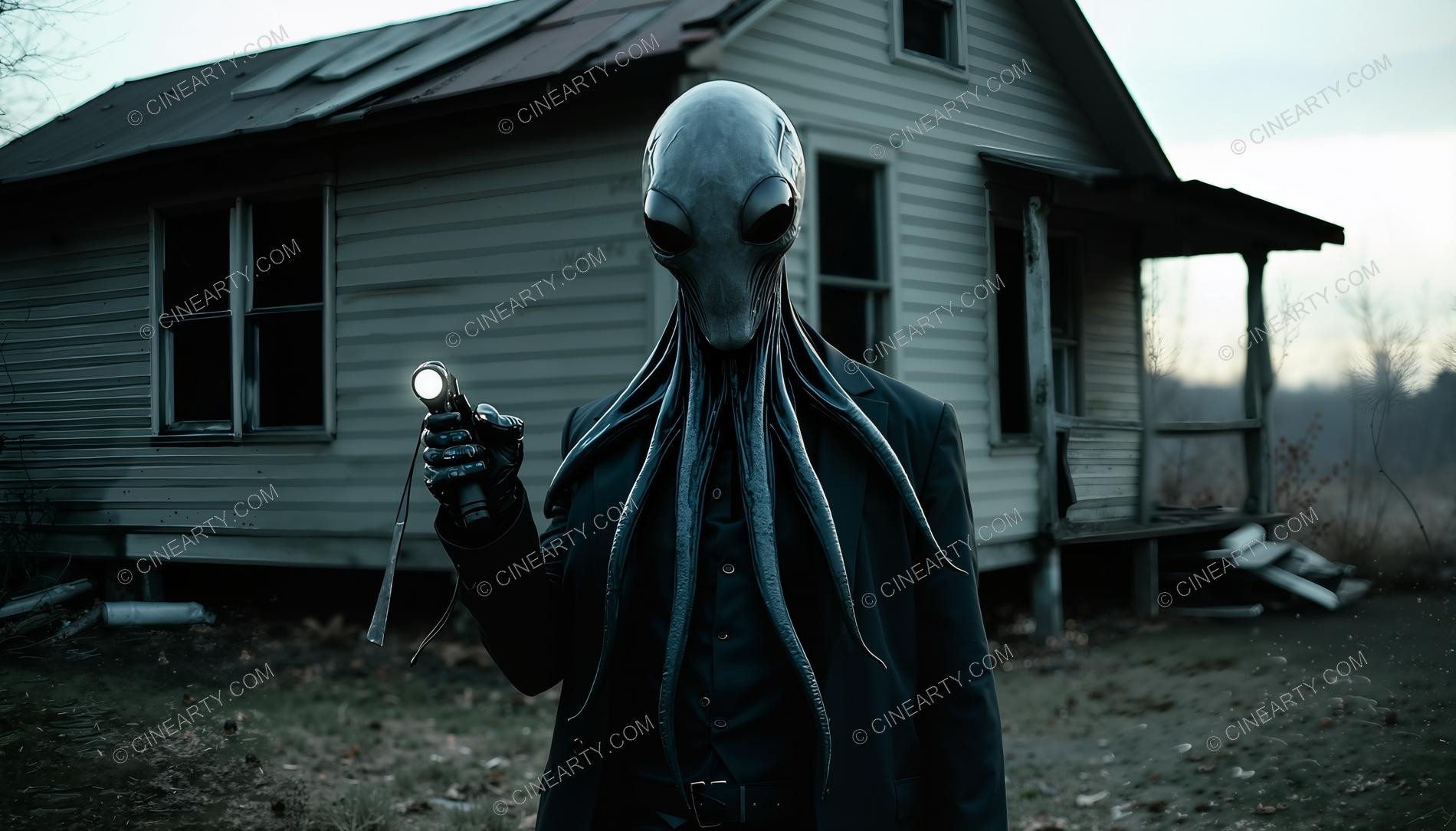 Octopus-Headed Chimeras Male Portrait 67474