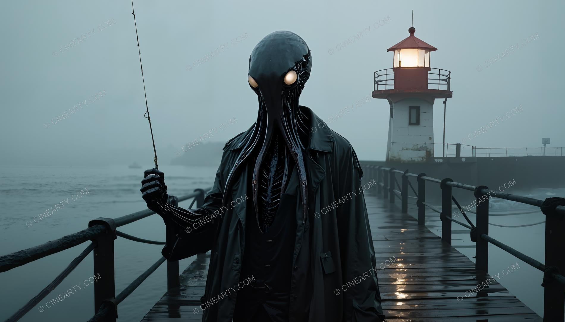 Octopus-Headed Chimeras Male Portrait 03313