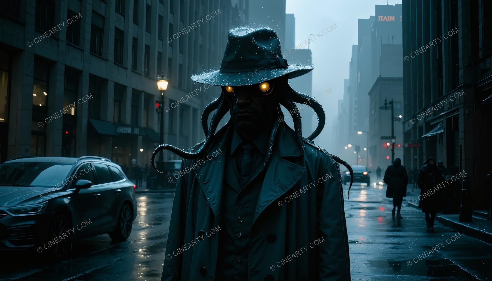 Octopus-Headed Chimeras Male Portrait 71112