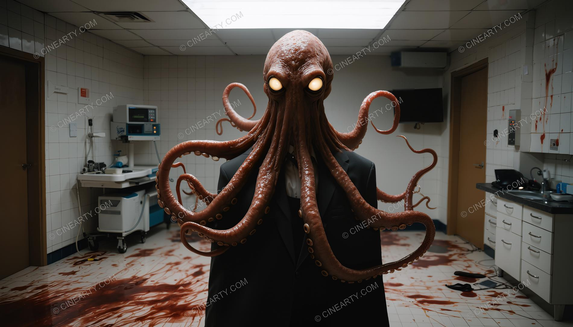 Octopus-Headed Chimeras Male Portrait 75125