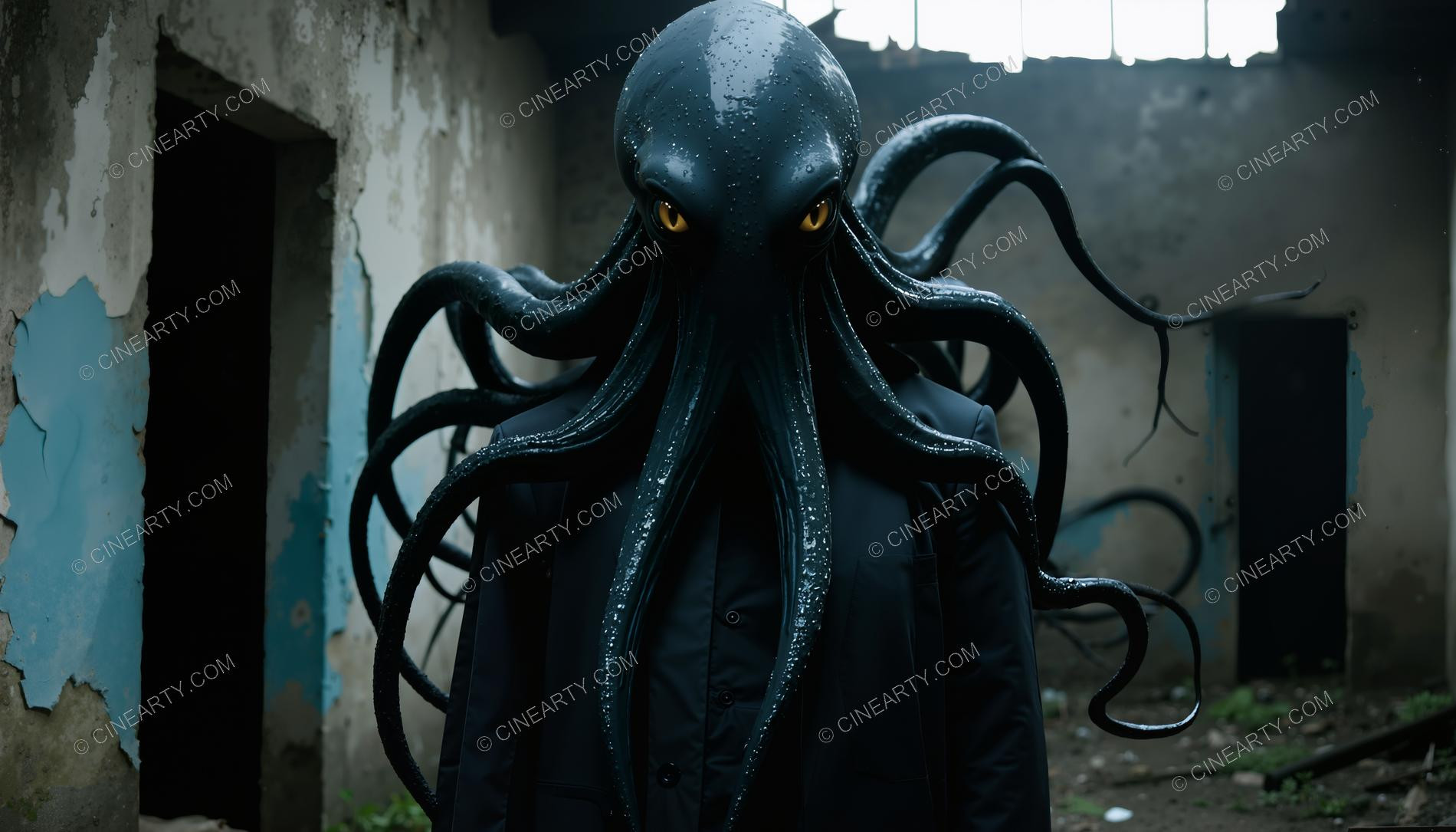 Octopus-Headed Chimeras Male Portrait 21661