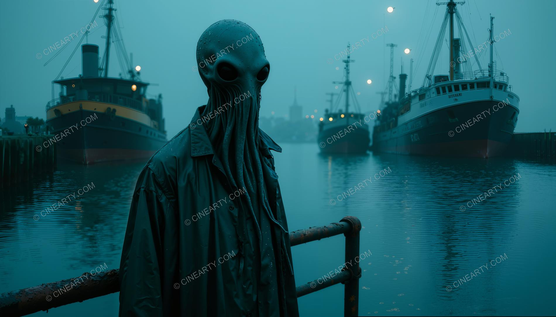 Octopus-Headed Chimeras Male Portrait 75233