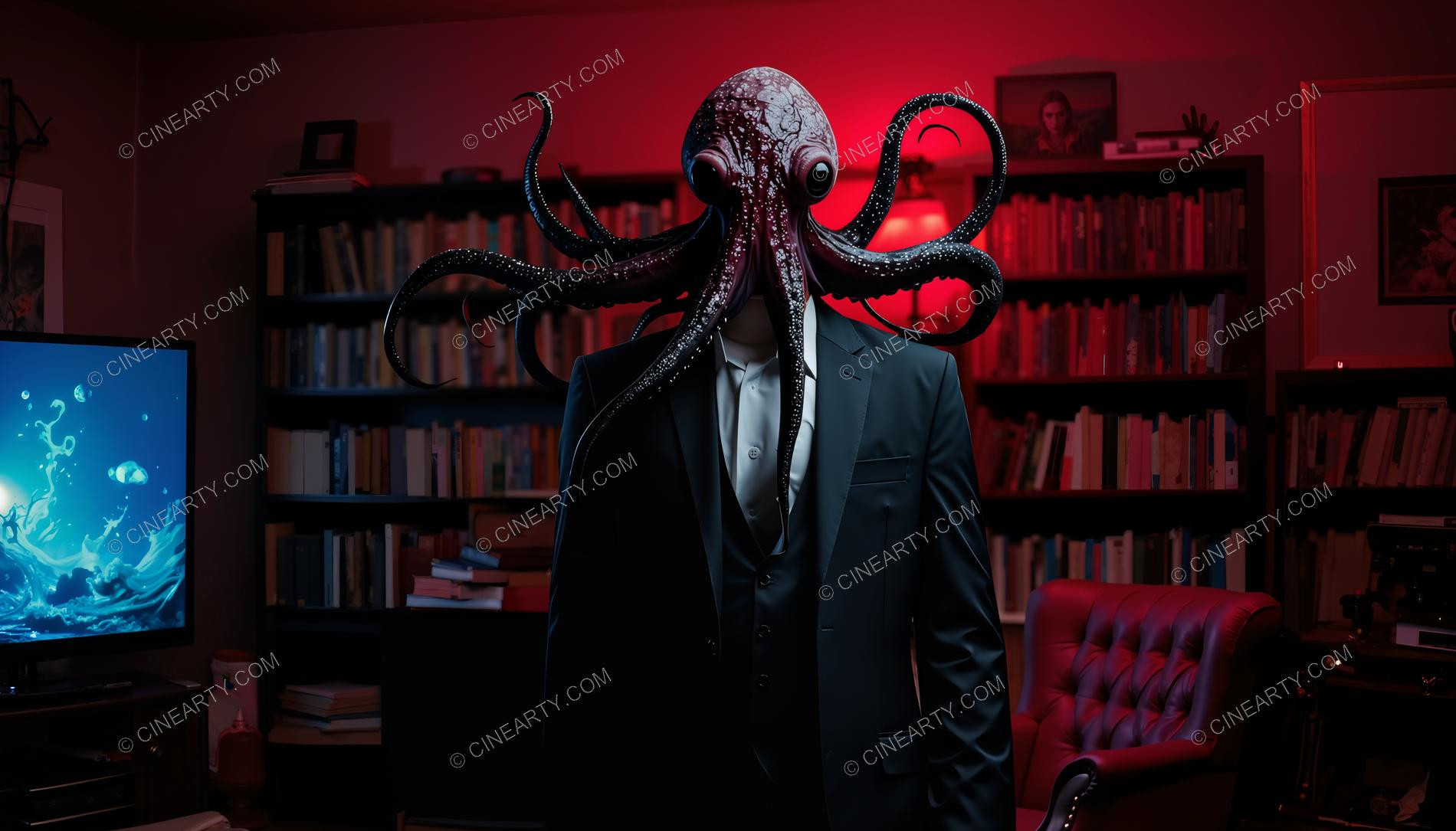 Octopus-Headed Chimeras Male Portrait 90532