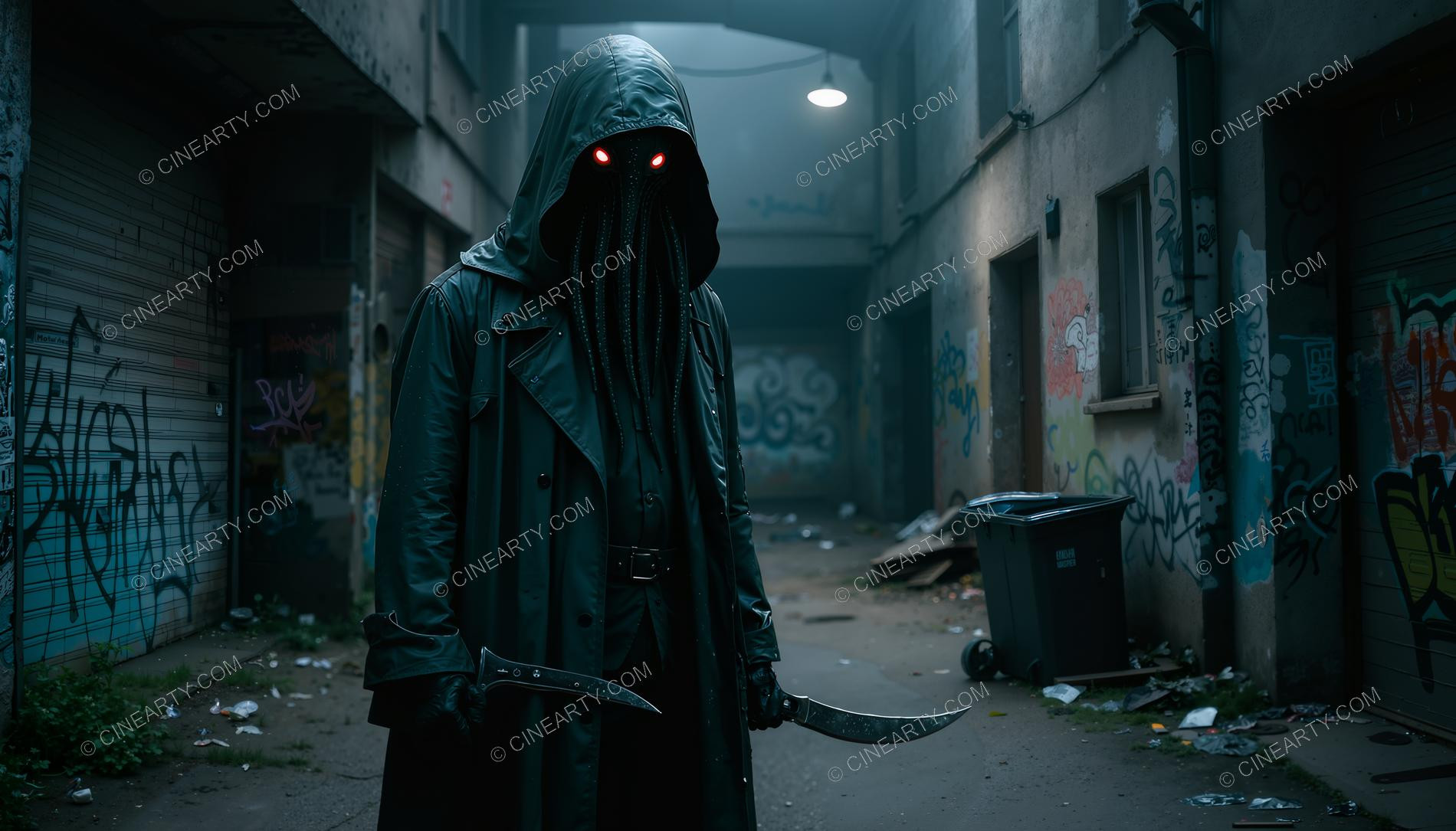 Octopus-Headed Chimeras Male Portrait 32828