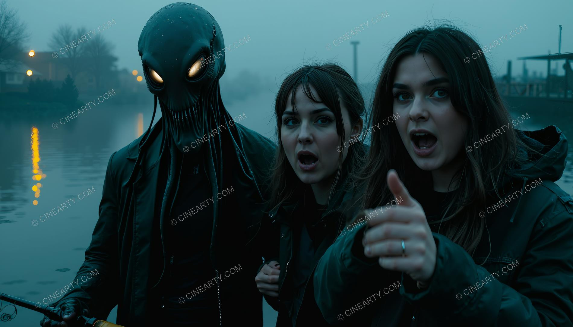 Octopus-Headed Chimeras Male Portrait 32628