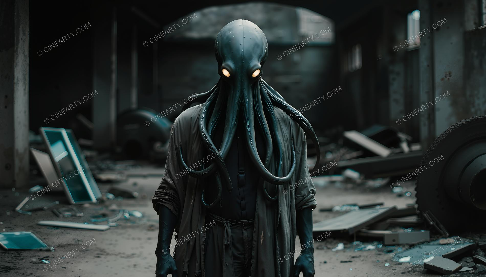 Octopus-Headed Chimeras Male Portrait 58926