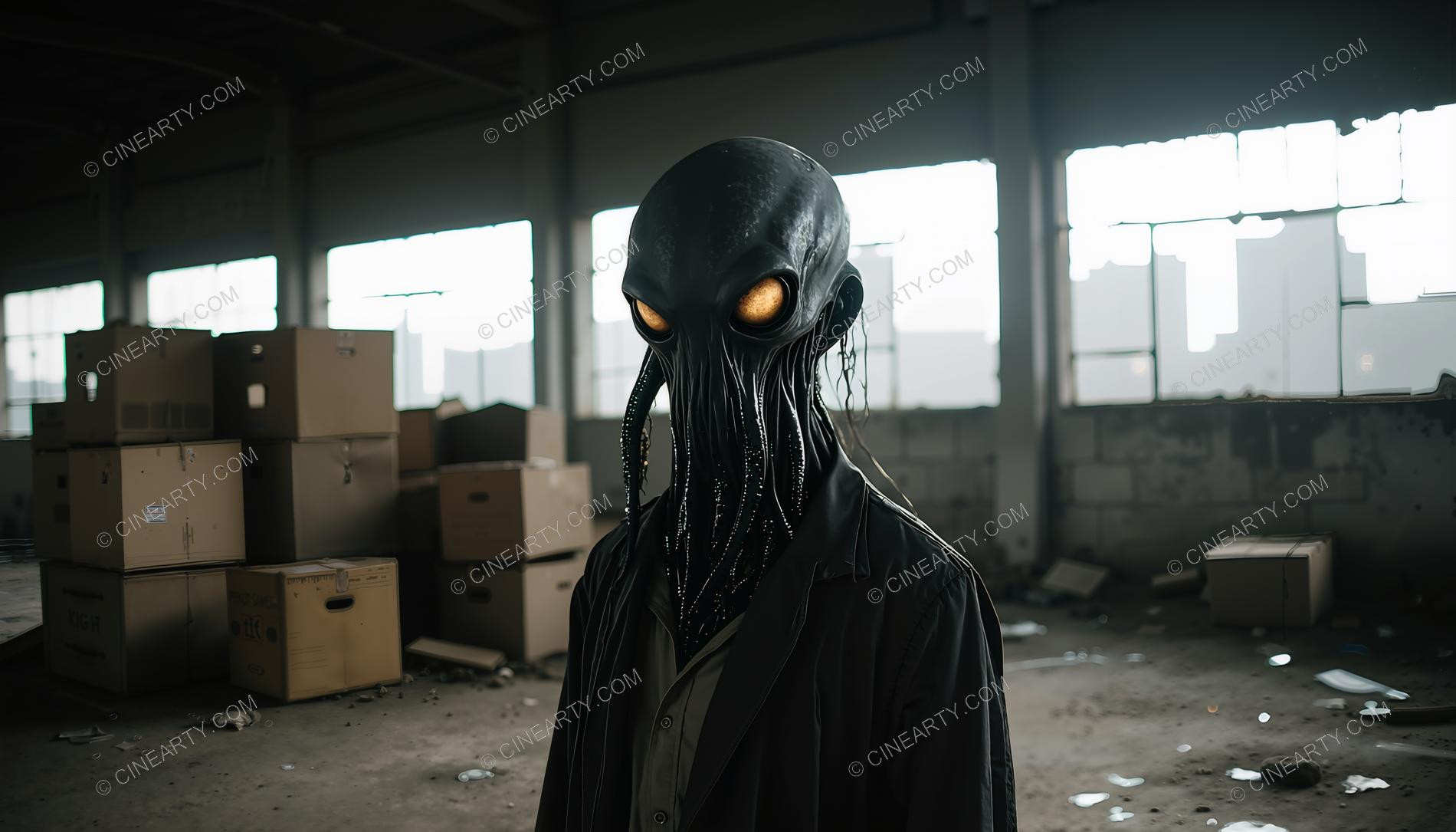 Octopus-Headed Chimeras Male Portrait 43685