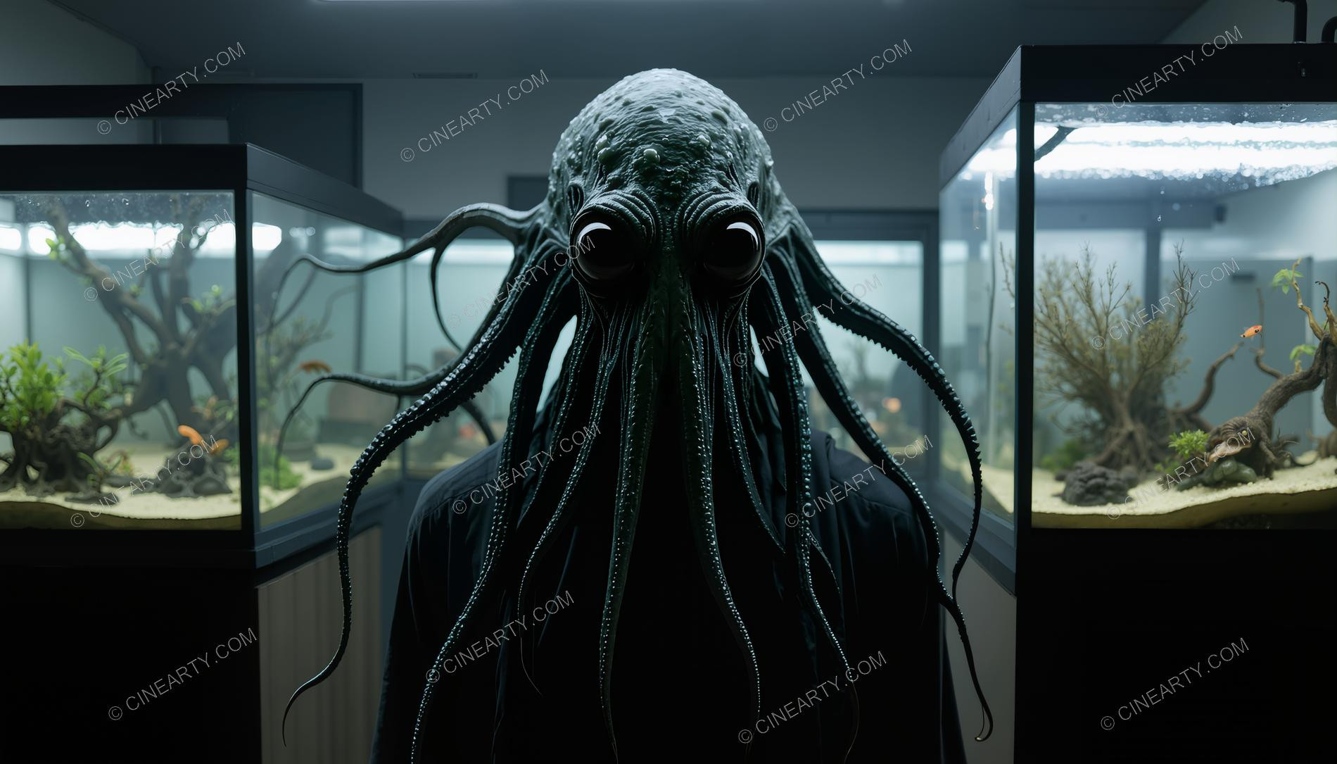 Octopus-Headed Chimeras Male Portrait 26850