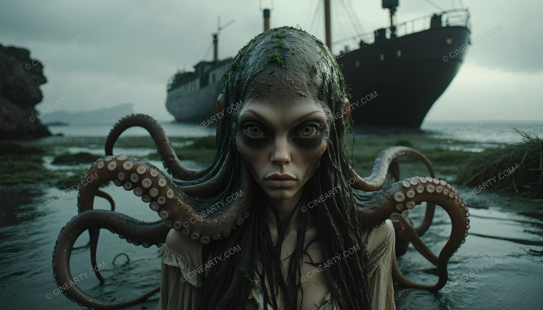 Octopus-Woman Hybrids 10541