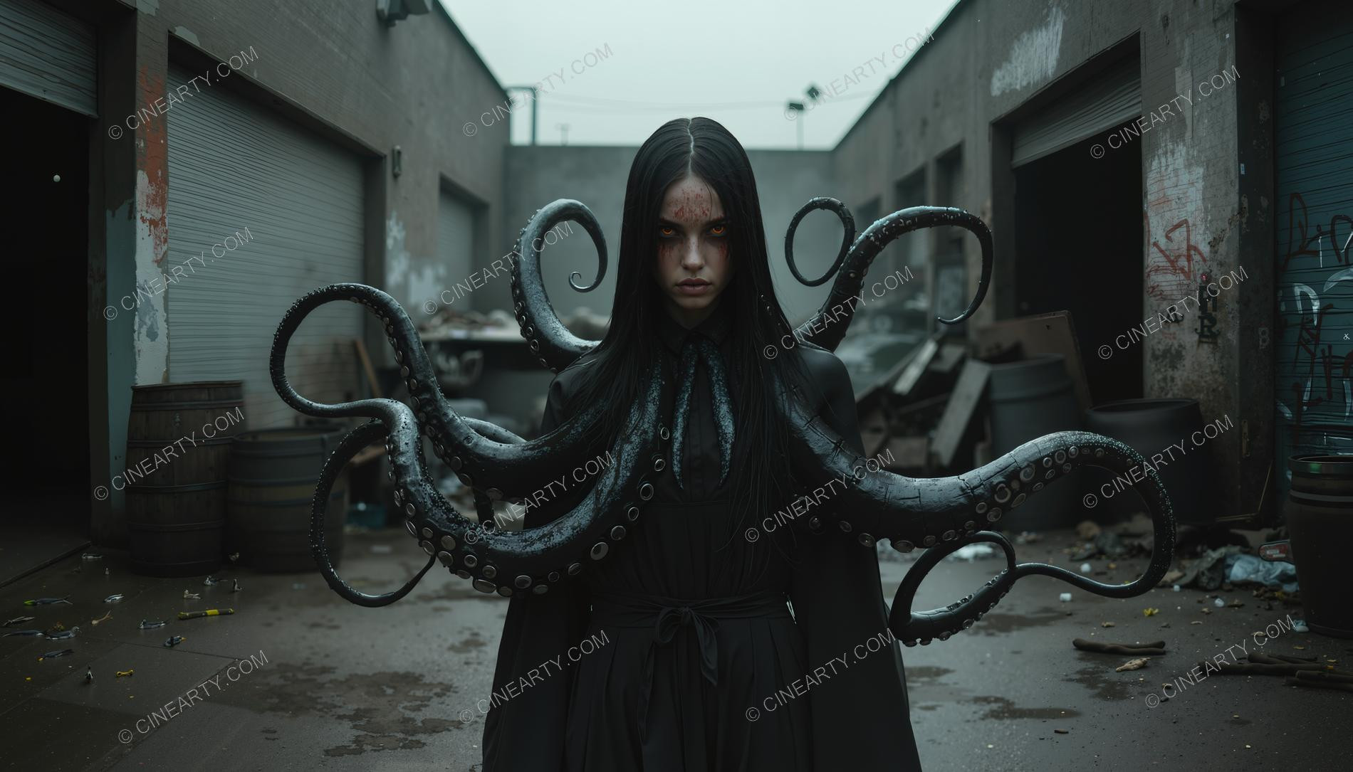 Octopus-Woman Hybrids 69899