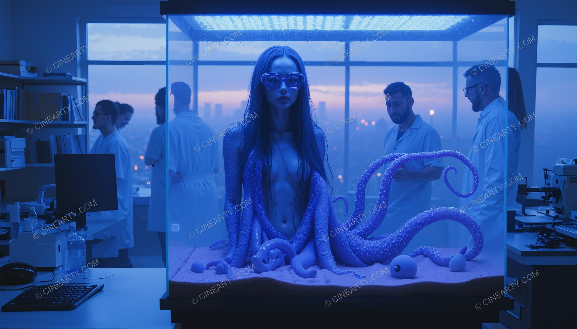 Scientists are Studying a Girl-Octopus Hybrid 35896