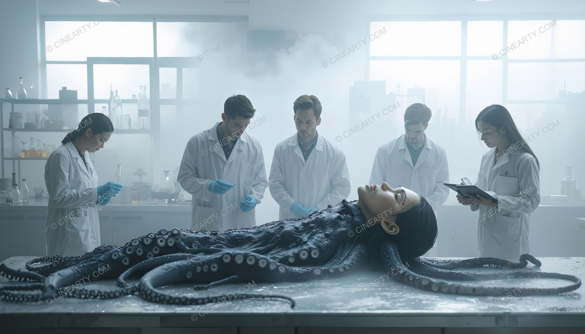 Scientists are Studying a Girl-Octopus Hybrid 43071