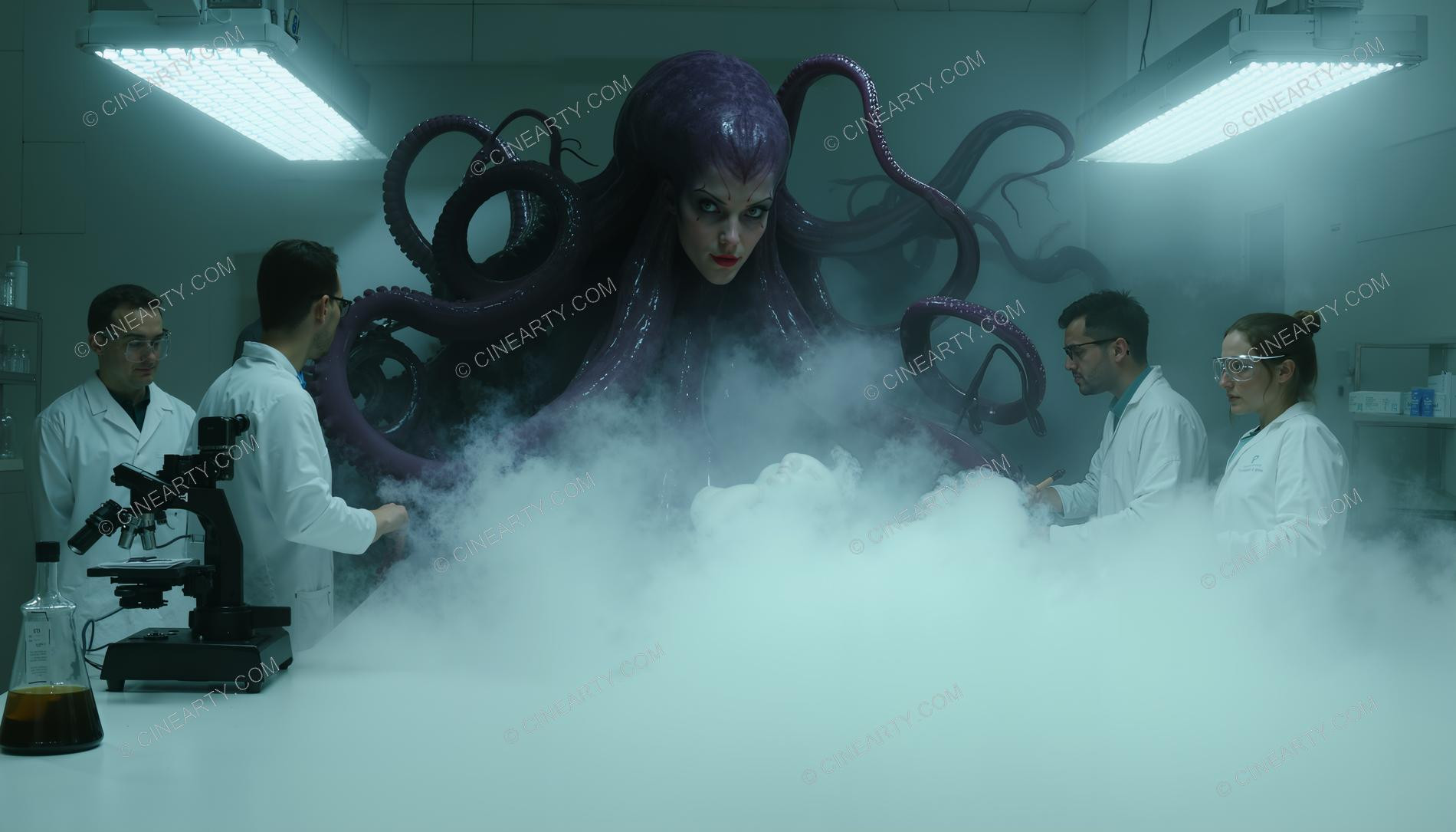 Scientists are Studying a Girl-Octopus Hybrid 57573