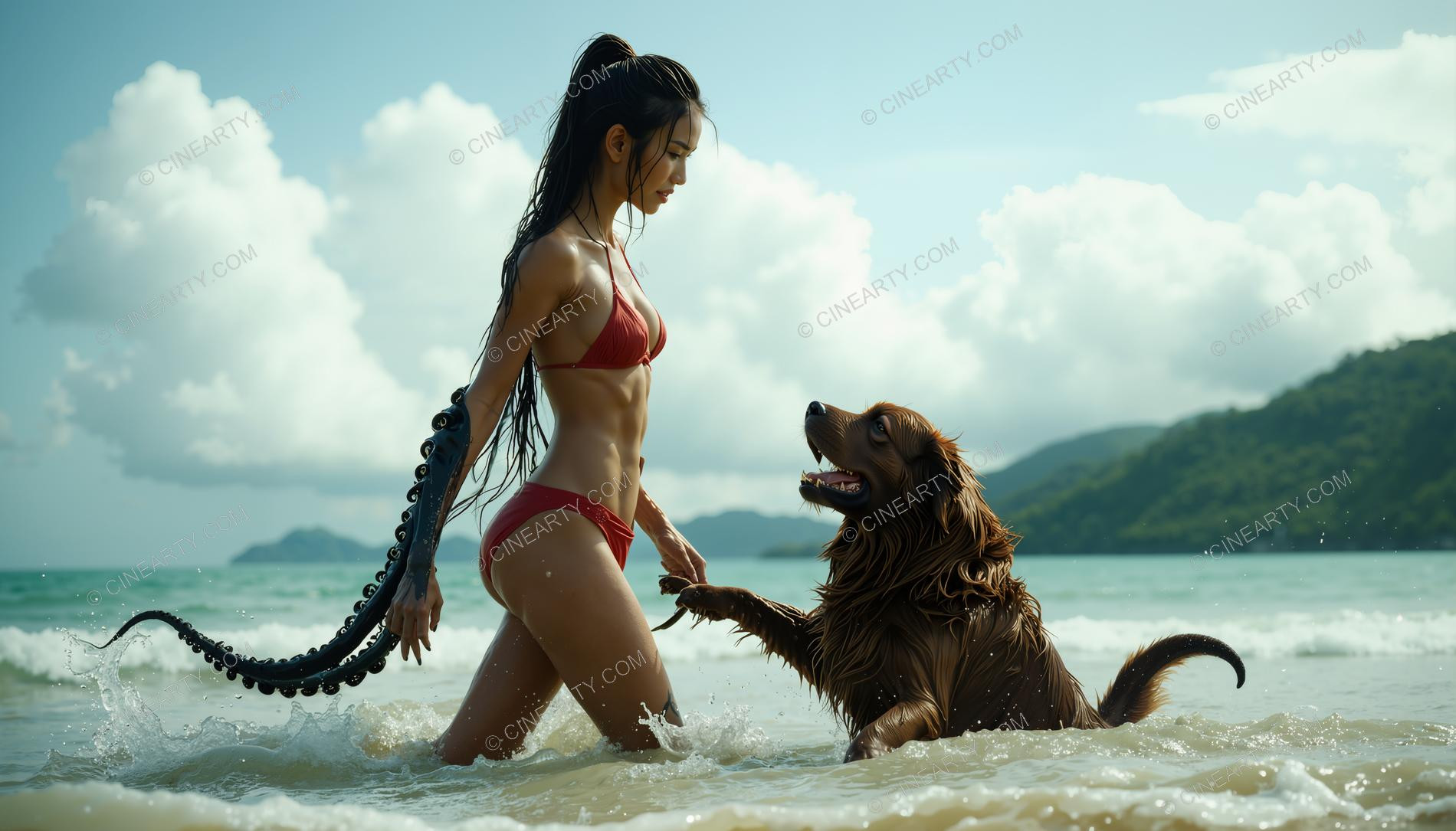 Women or Dog - The Octopus Hybrids 53569