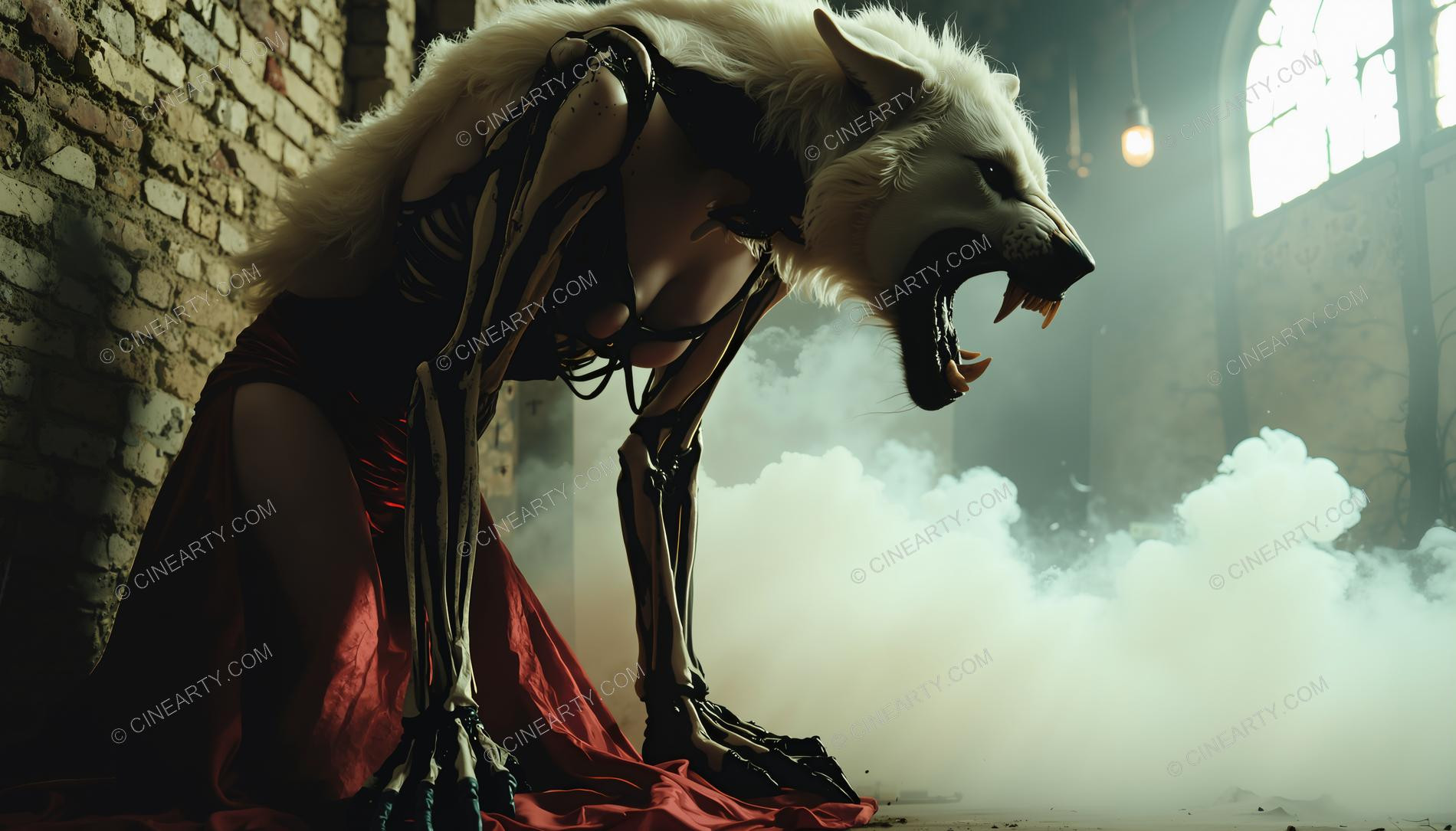 Women-Dog Chimera 43219