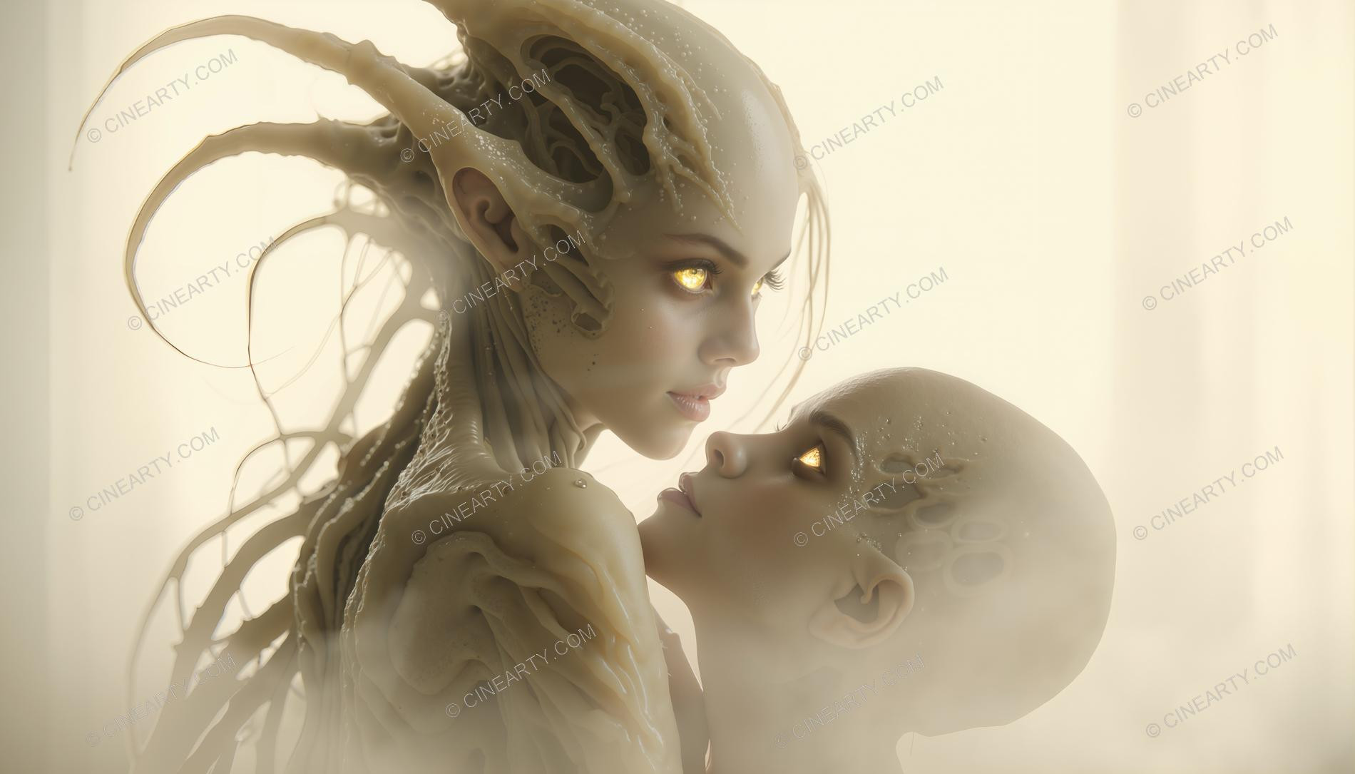 Beautiful Women Mutant with an Appendages 22459