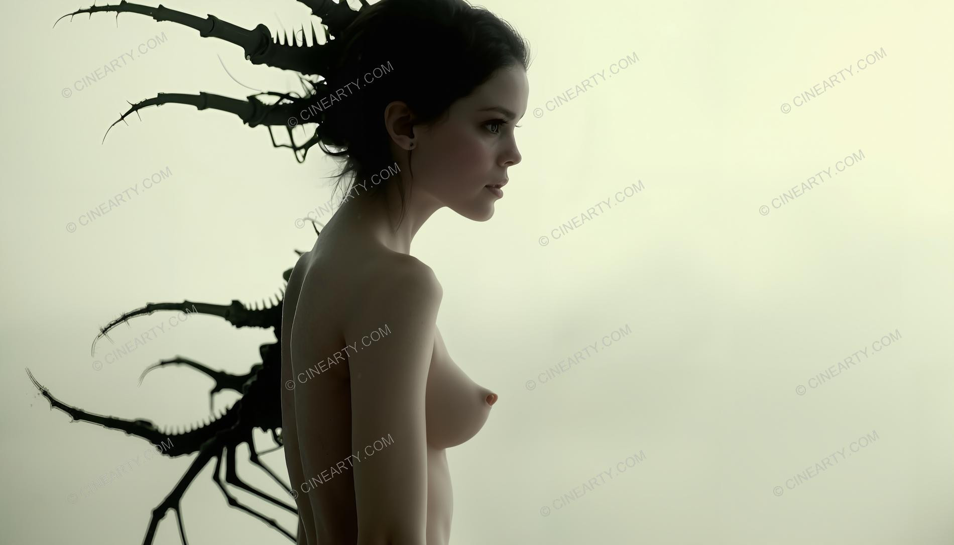 Beautiful Women Mutant with an Appendages 10664