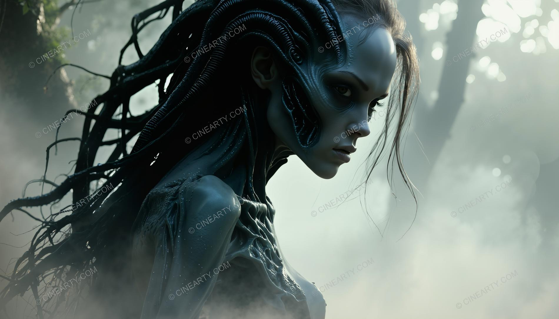 Beautiful Women Mutant with an Appendages 05799