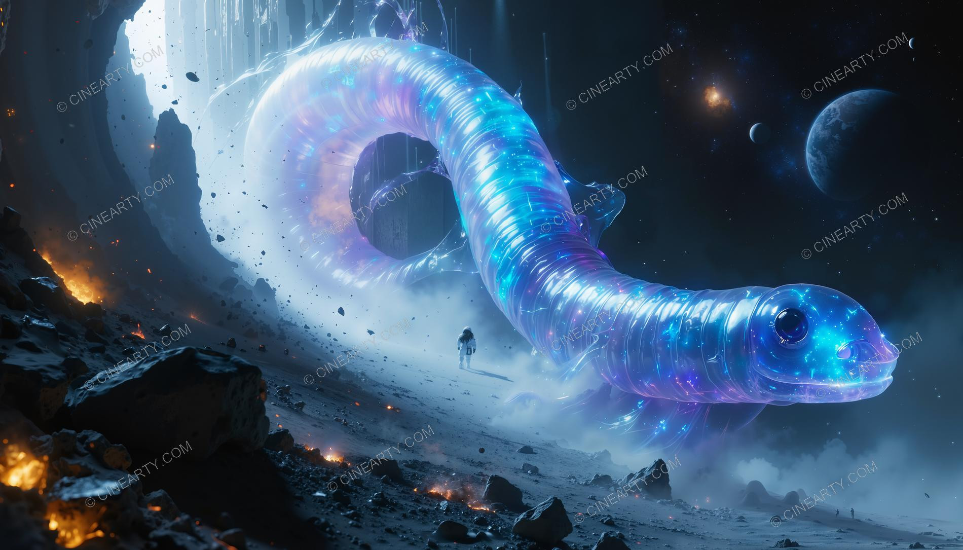 Alien Creature Encounter 06690