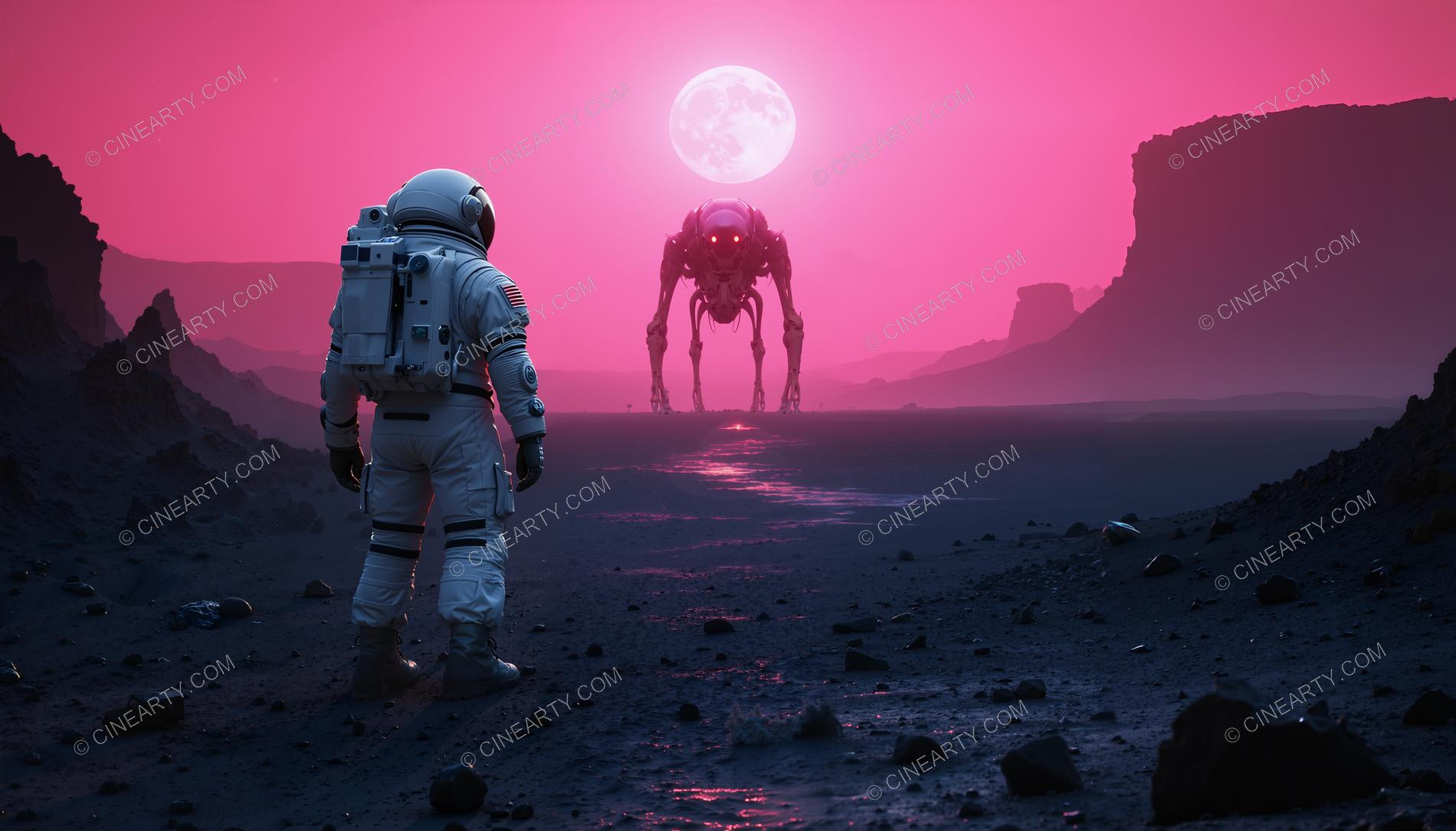 Alien Creature Encounter 03911