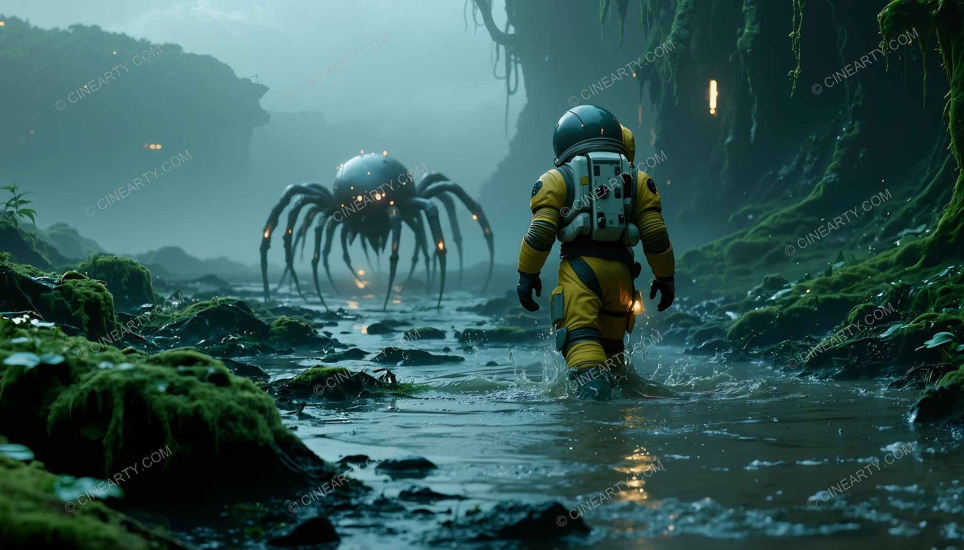 Alien Spider-like Monsters 43320