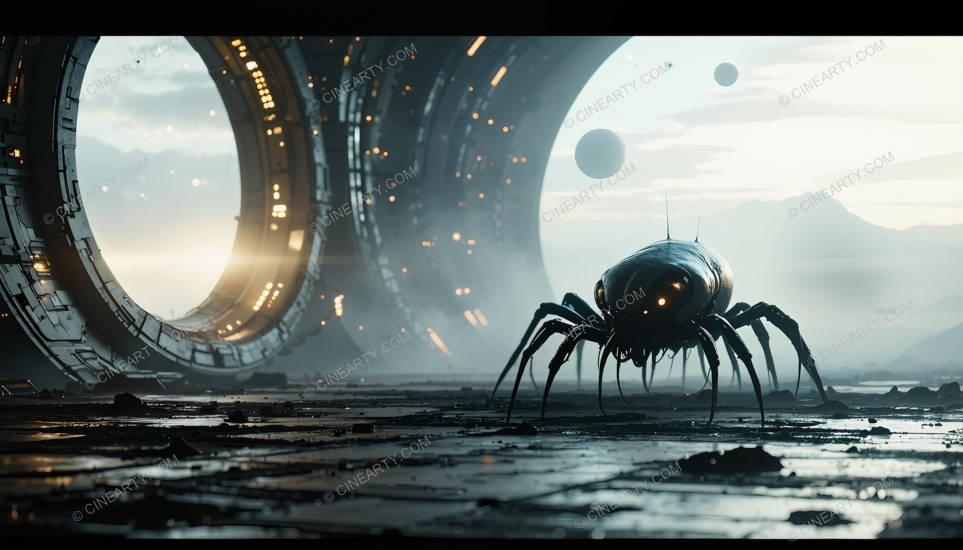 Alien Spider-like Monsters 22065