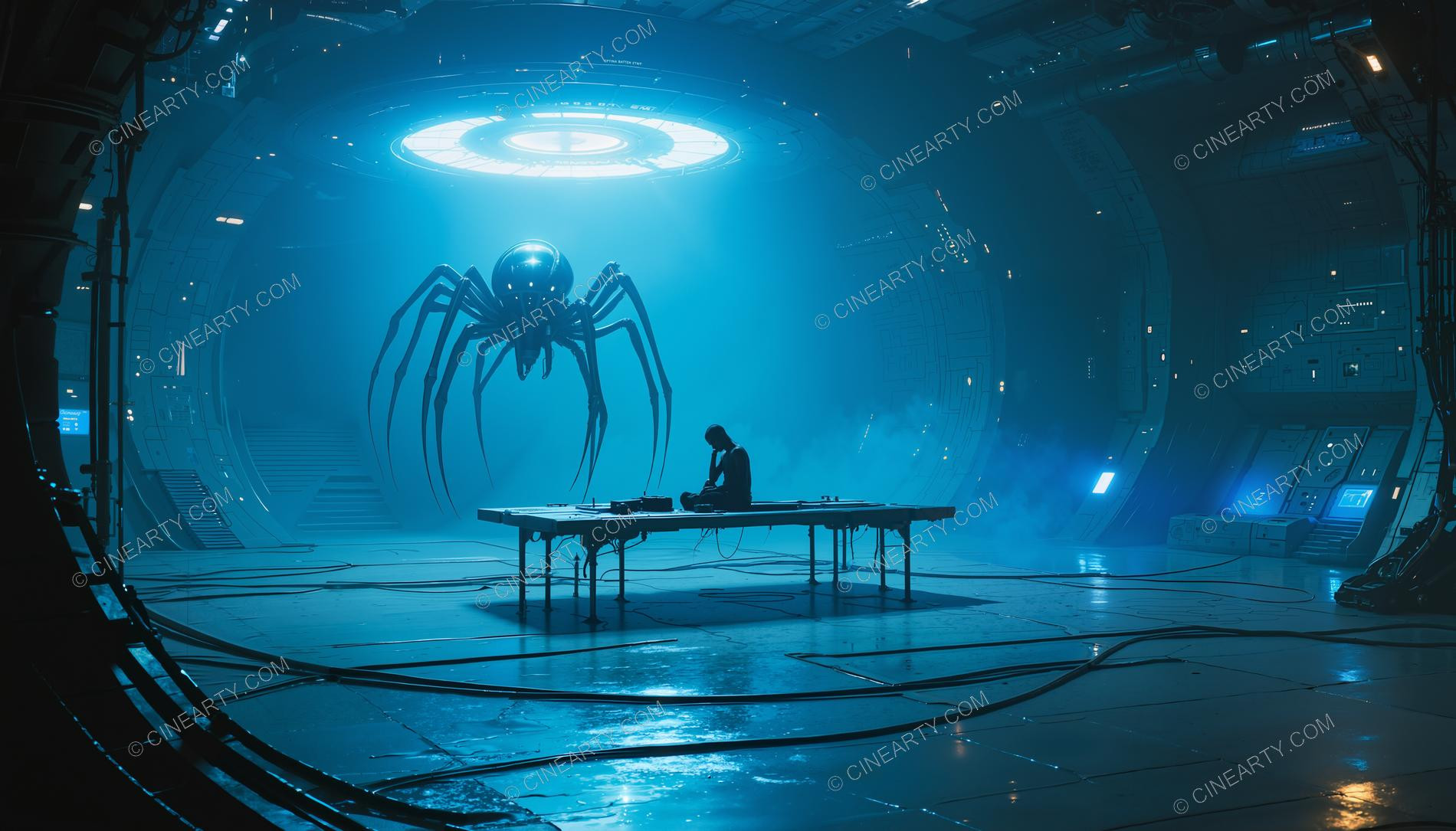 Alien Spider-like Monsters 07835