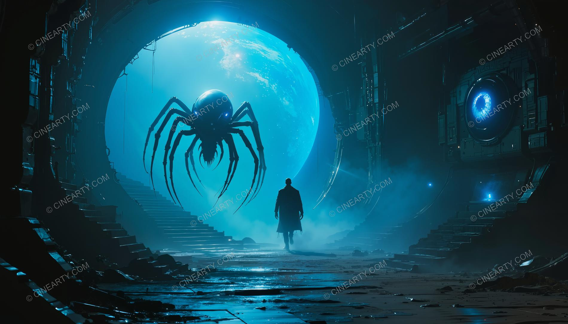 Alien Spider-like Monsters 03013