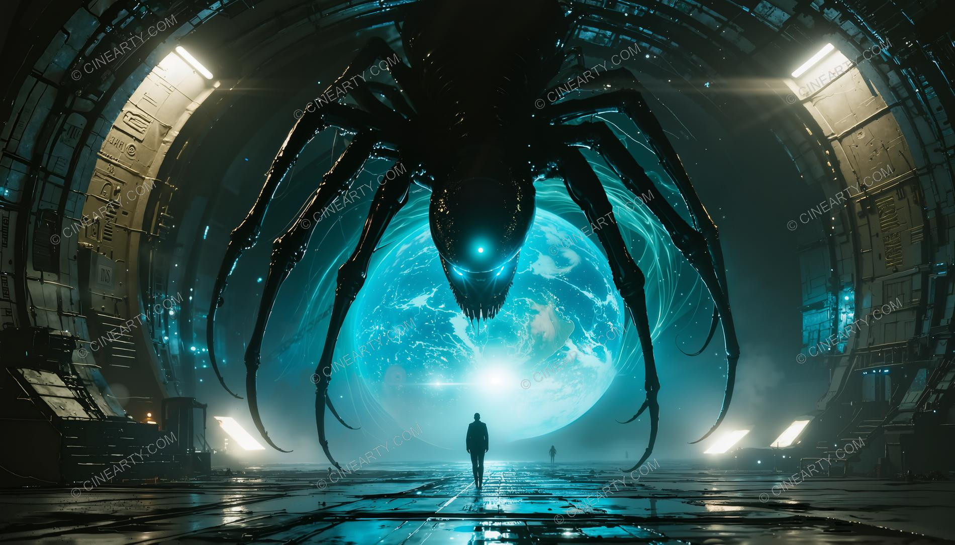 Alien Spider-like Monsters 74378