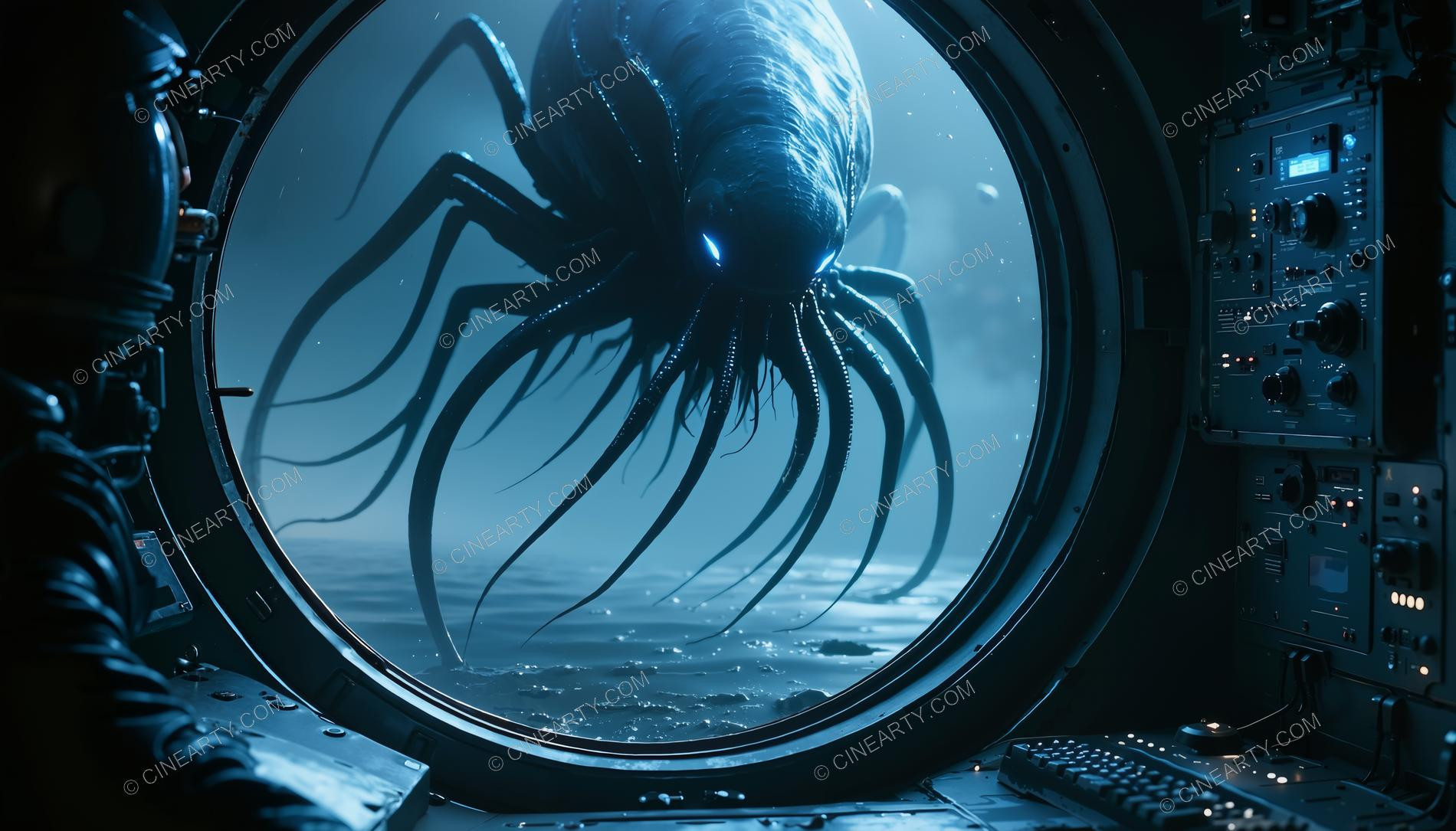 Alien Creature Encounter 05214