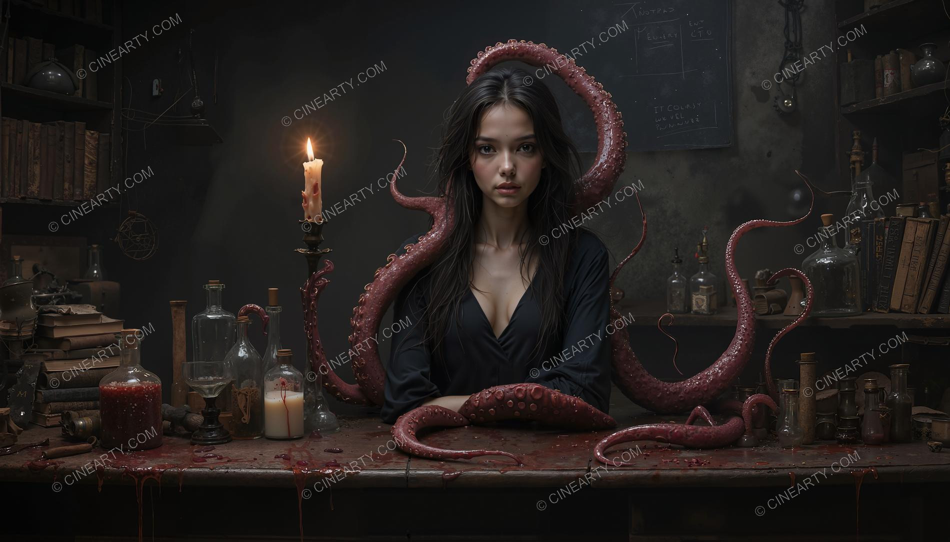 Human–Octopus Chimera Self-Experiment 95093