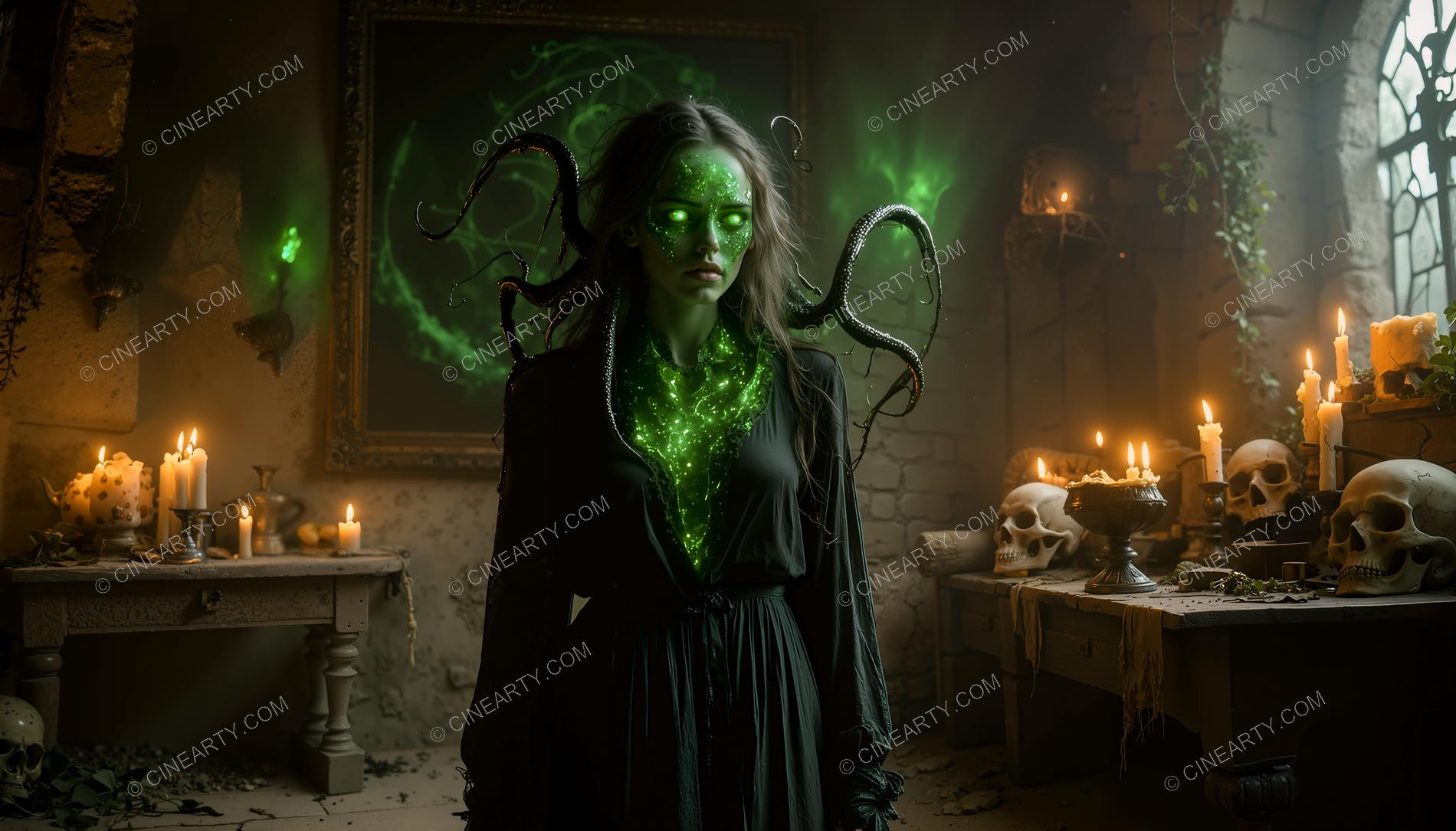 Human–Octopus Chimera Self-Experiment 02472