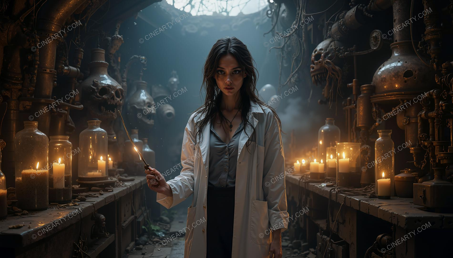 Medival Alchemy Laboratory 05904