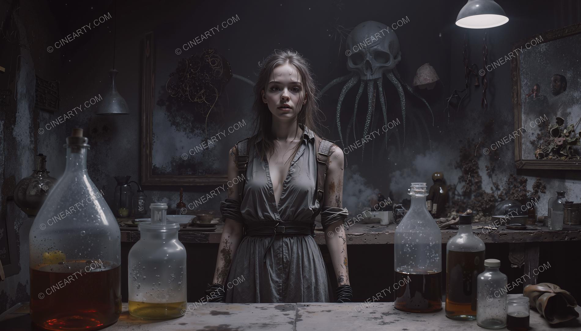 Medival Alchemy Laboratory 61892