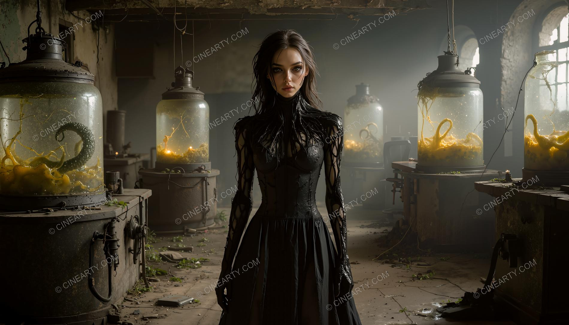 Medival Alchemy Laboratory 02317