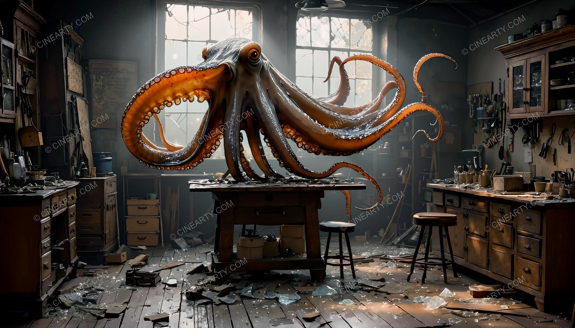Octopus in Workshop 72938