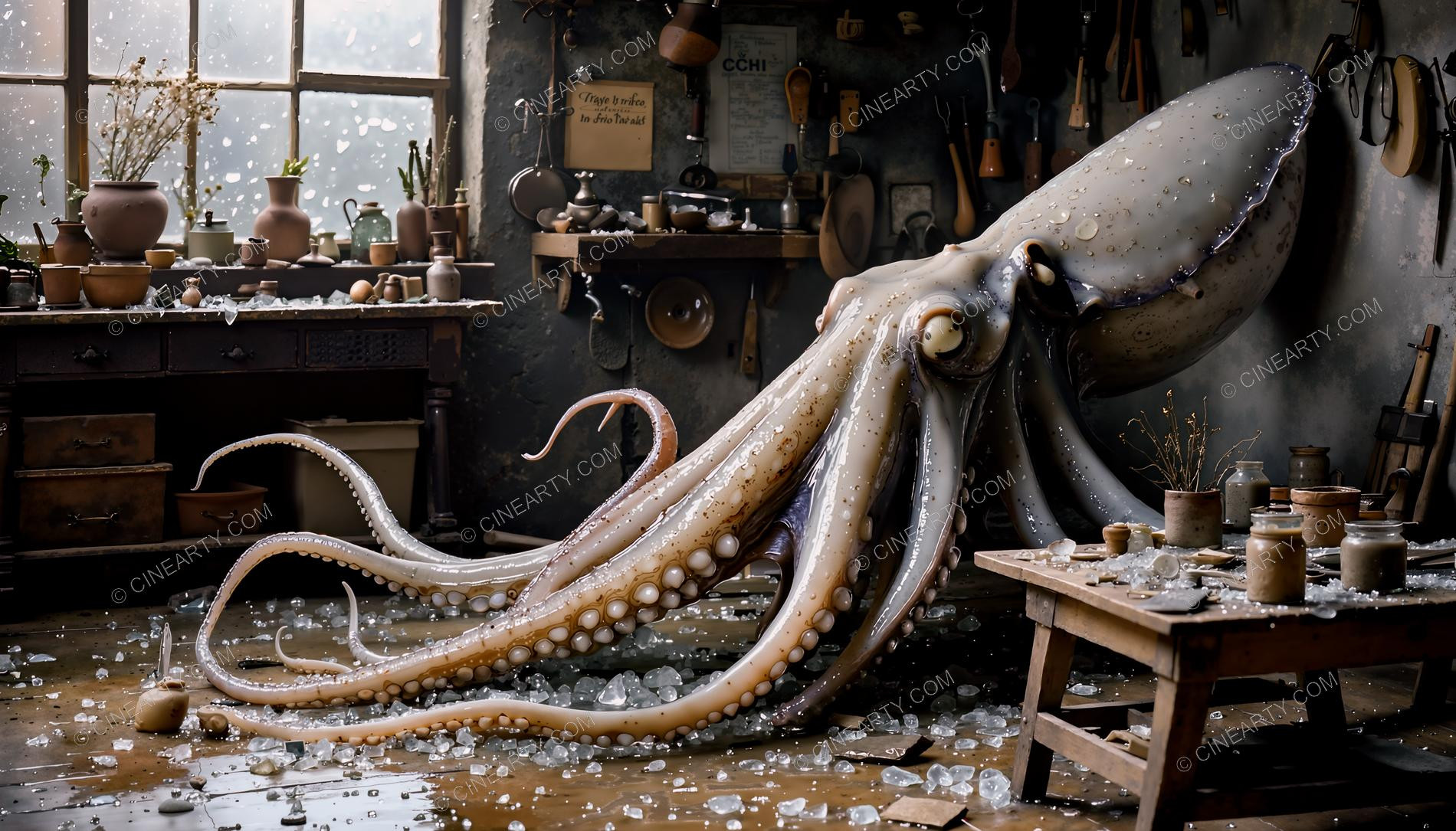 Octopus in Workshop 97875
