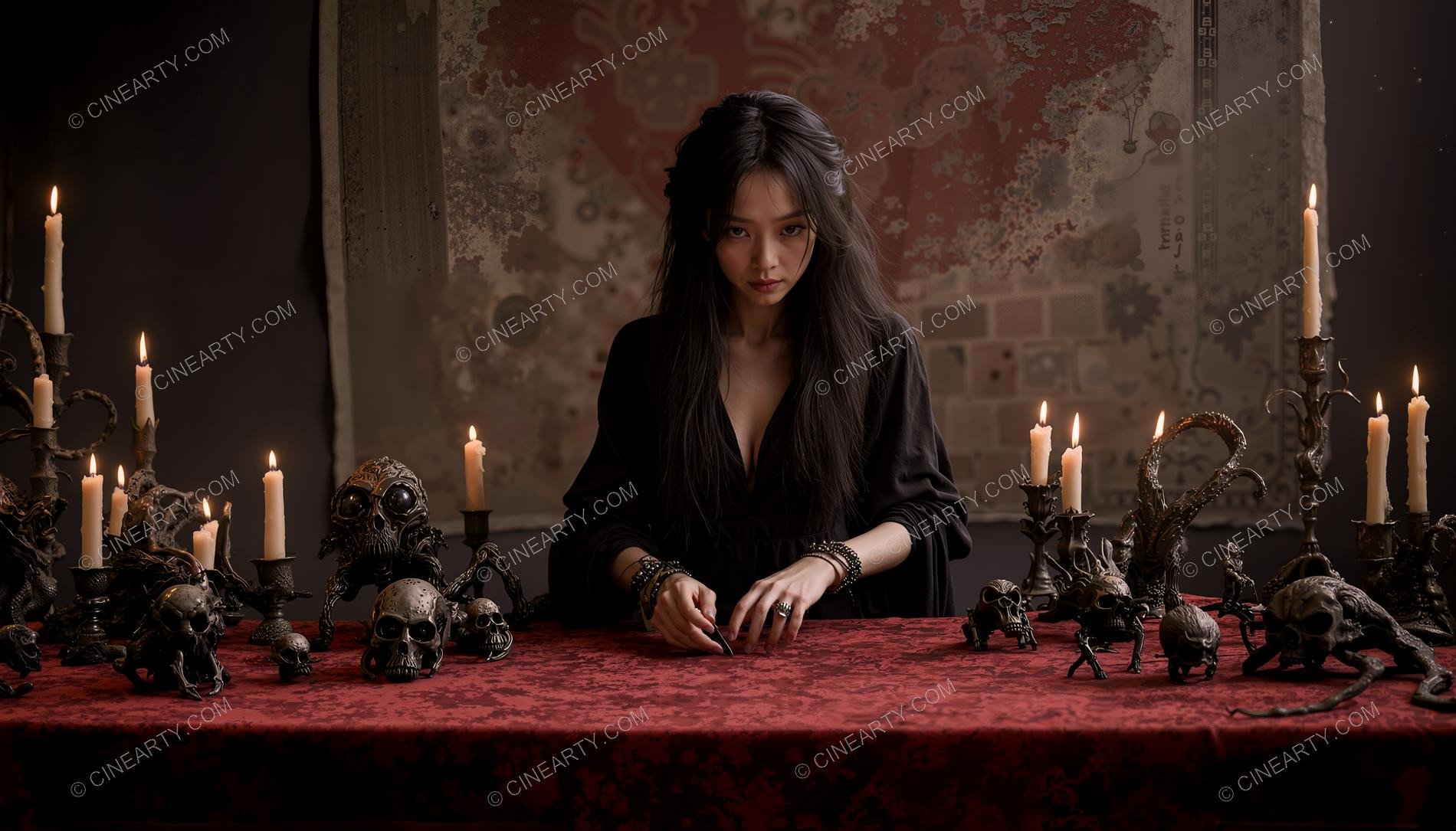 Beautiful Necromancer 56210