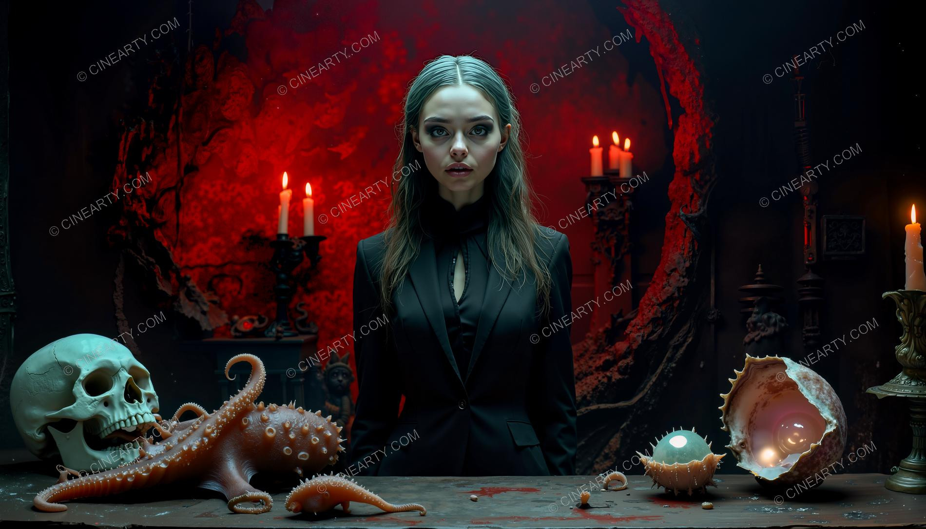 Beautiful Necromancer 87035