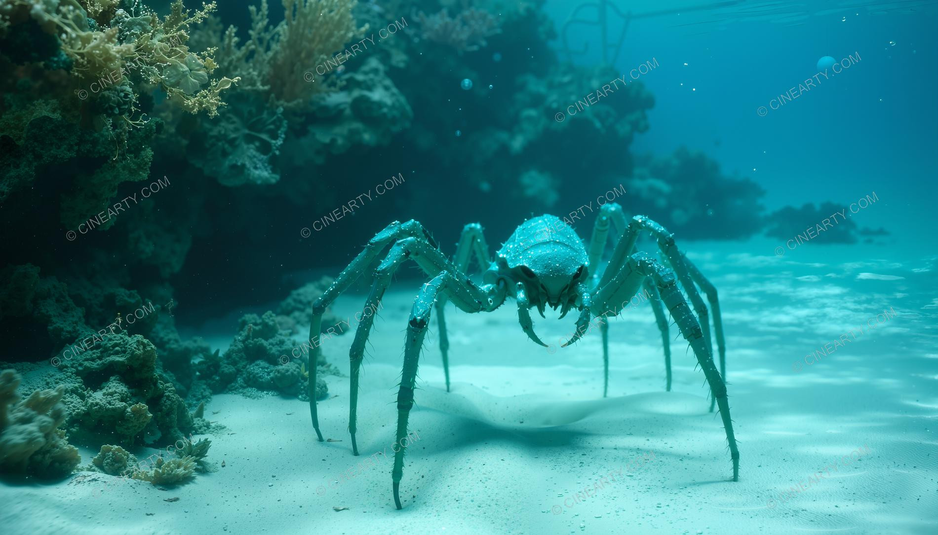 Beautiful Woman on Coral Reef 22034