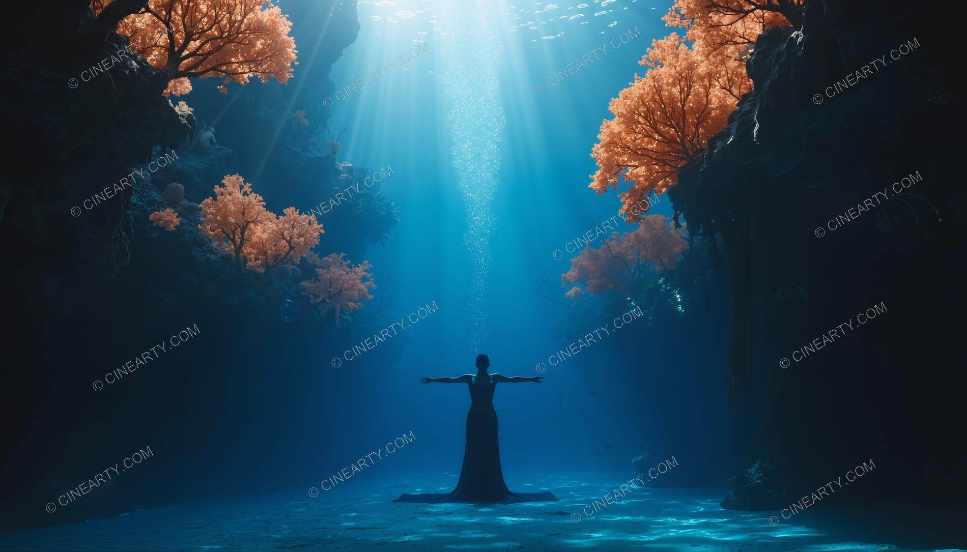 Beautiful Woman on Coral Reef 59590