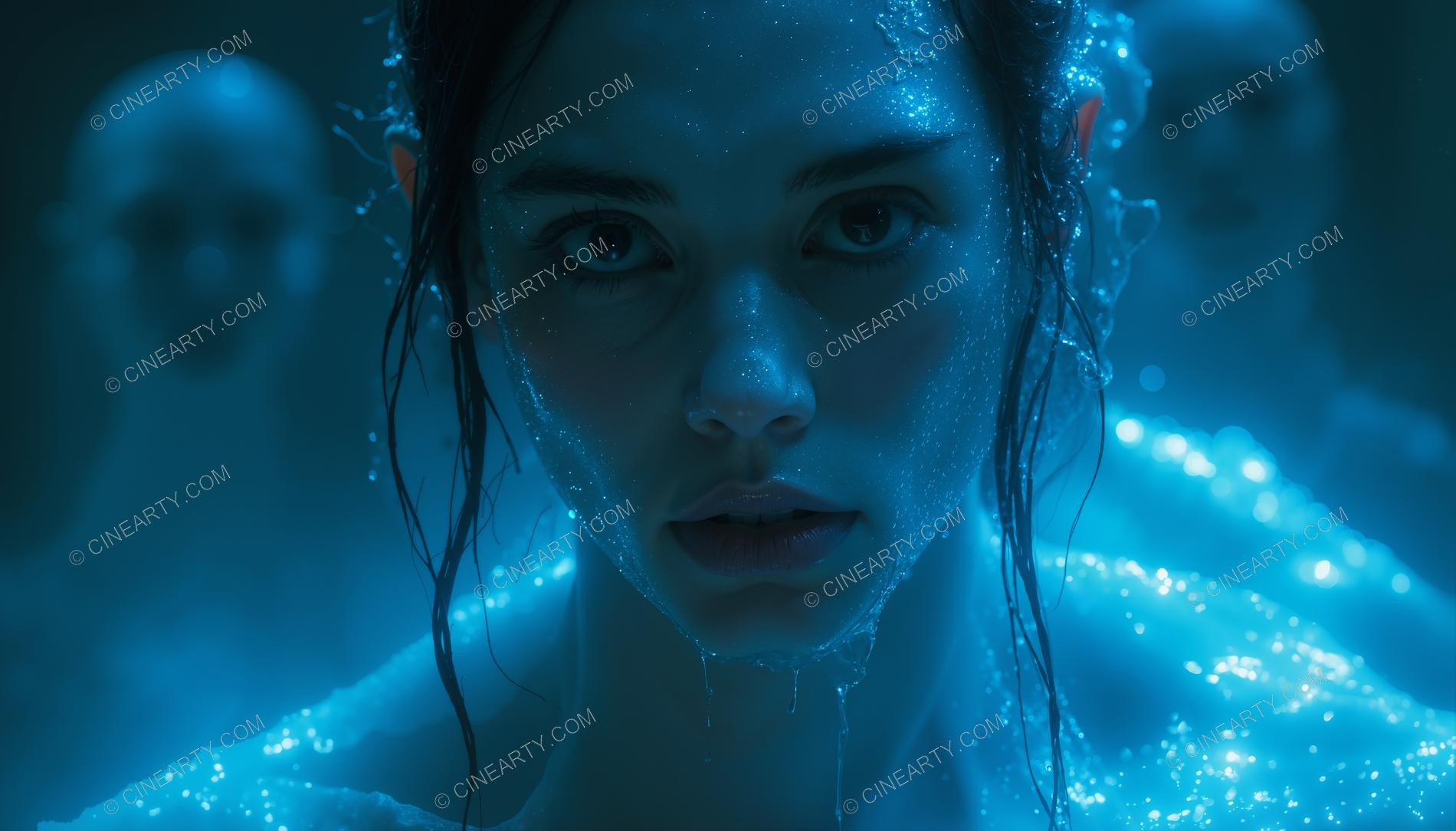 Portrait of Alien-Controlled Girl (Close-Up) 17571