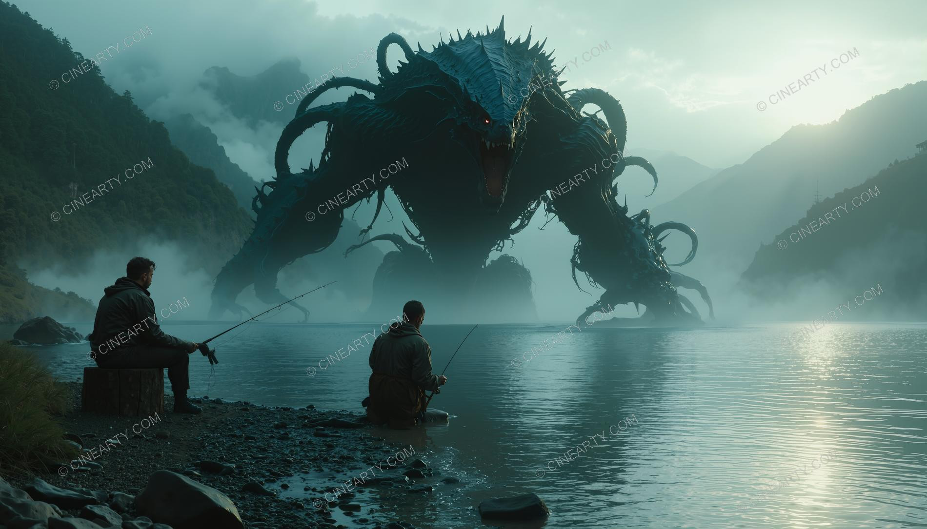 Monster on the Foggy Lake 59044