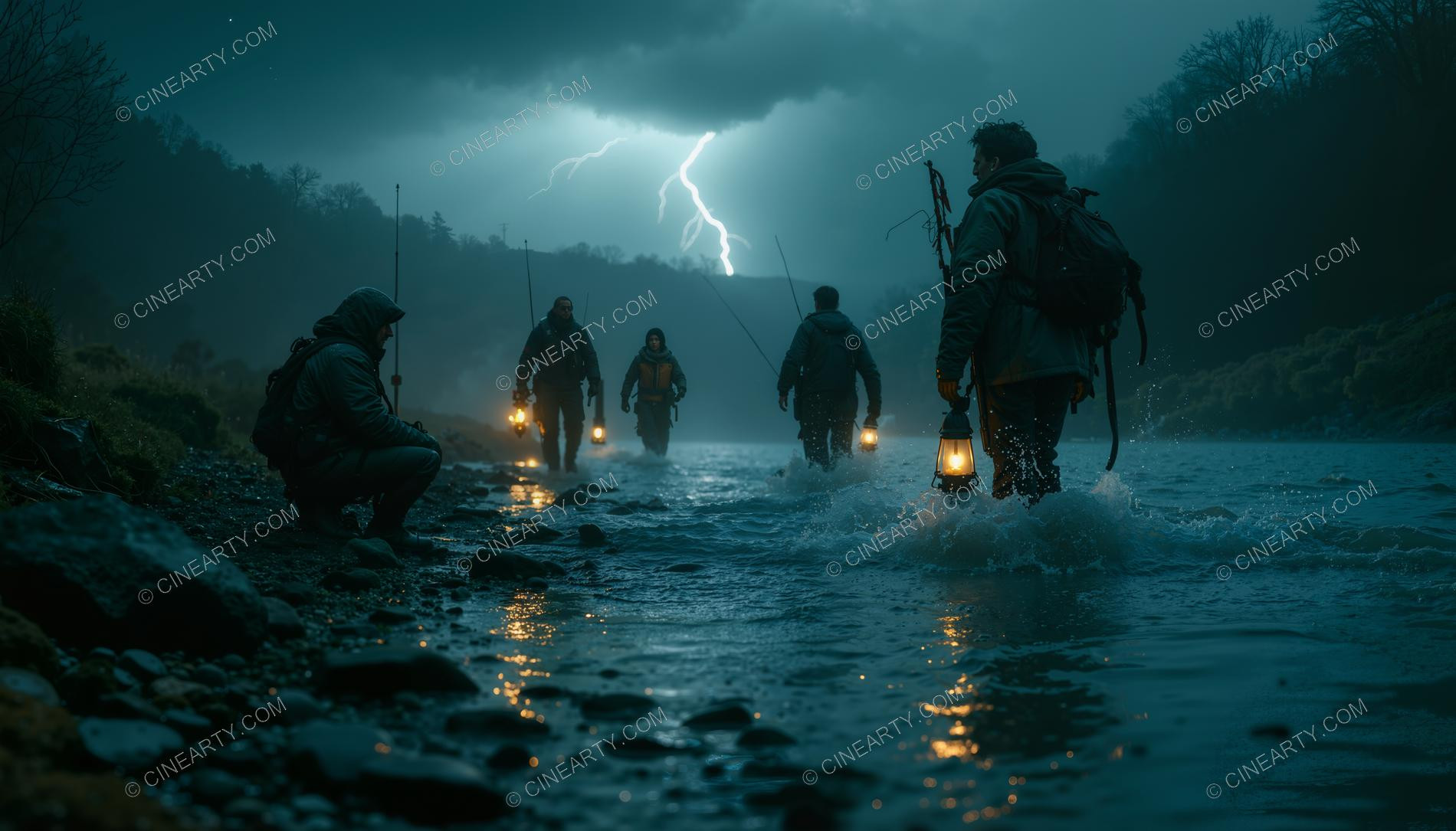 Monster on the Foggy Lake 57072