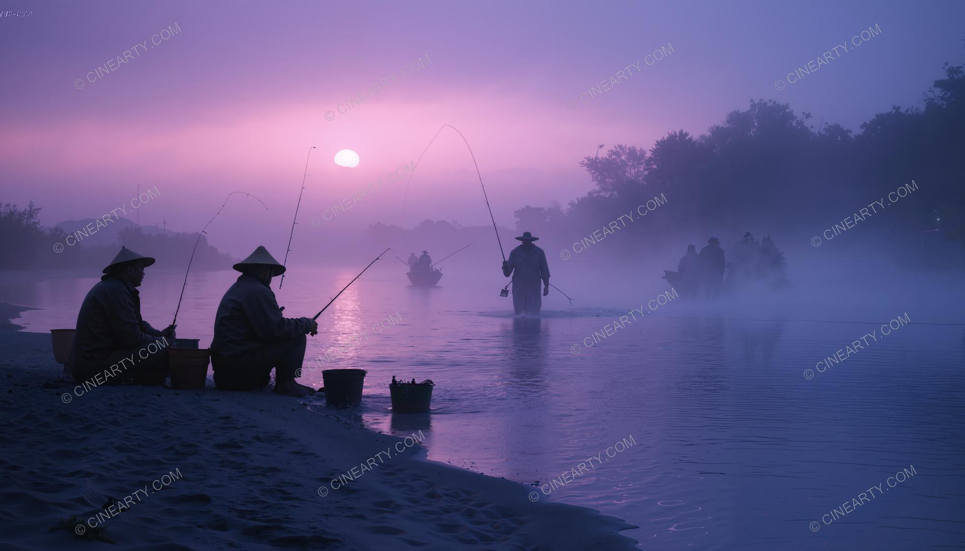 Monster on the Foggy Lake 85478