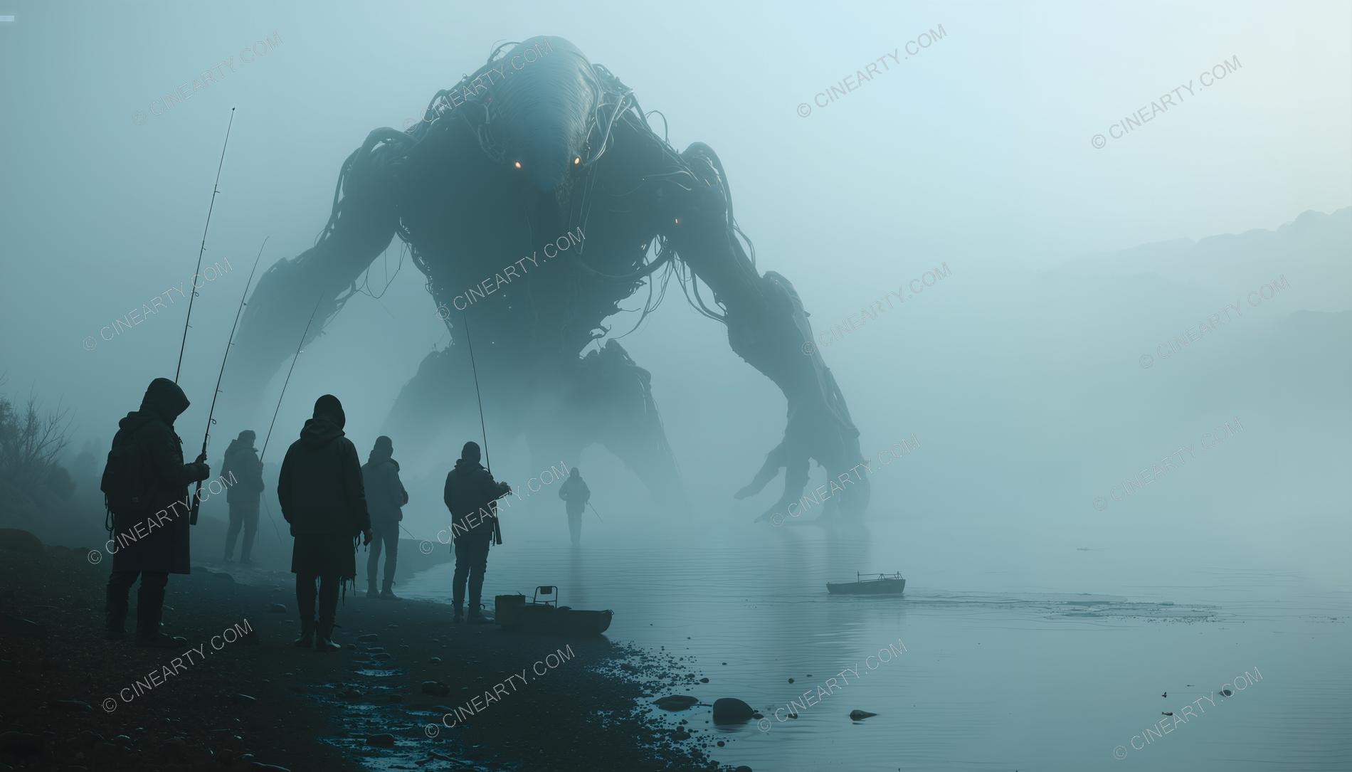 Monster on the Foggy Lake 52814