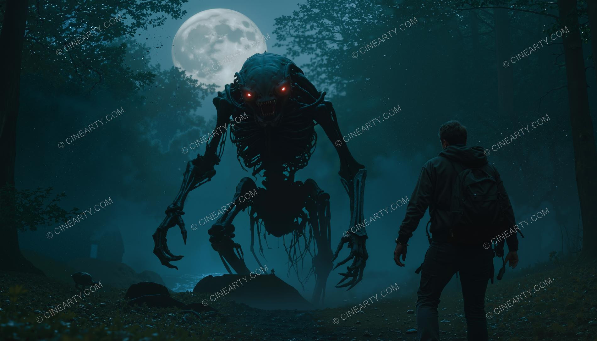 Tourists and the Alien Bio-Robot 40937