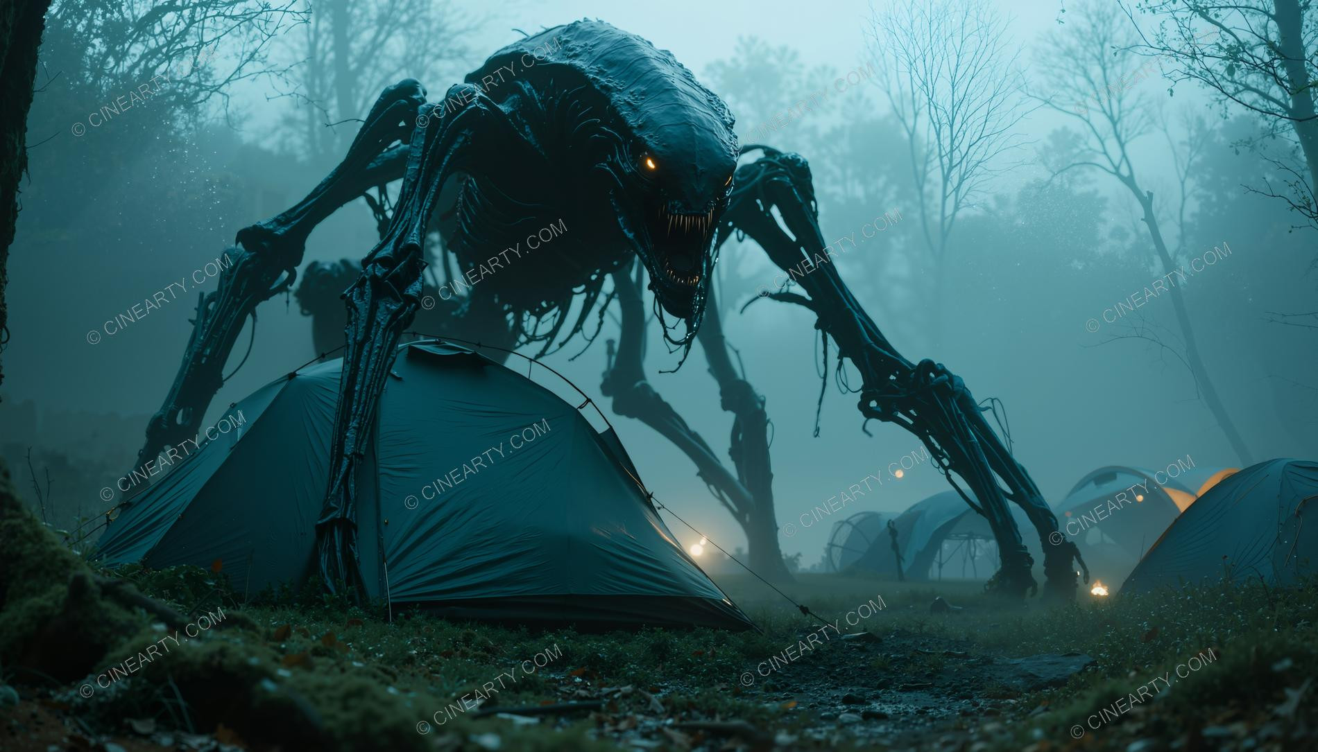 Tourists and the Alien Bio-Robot 16393