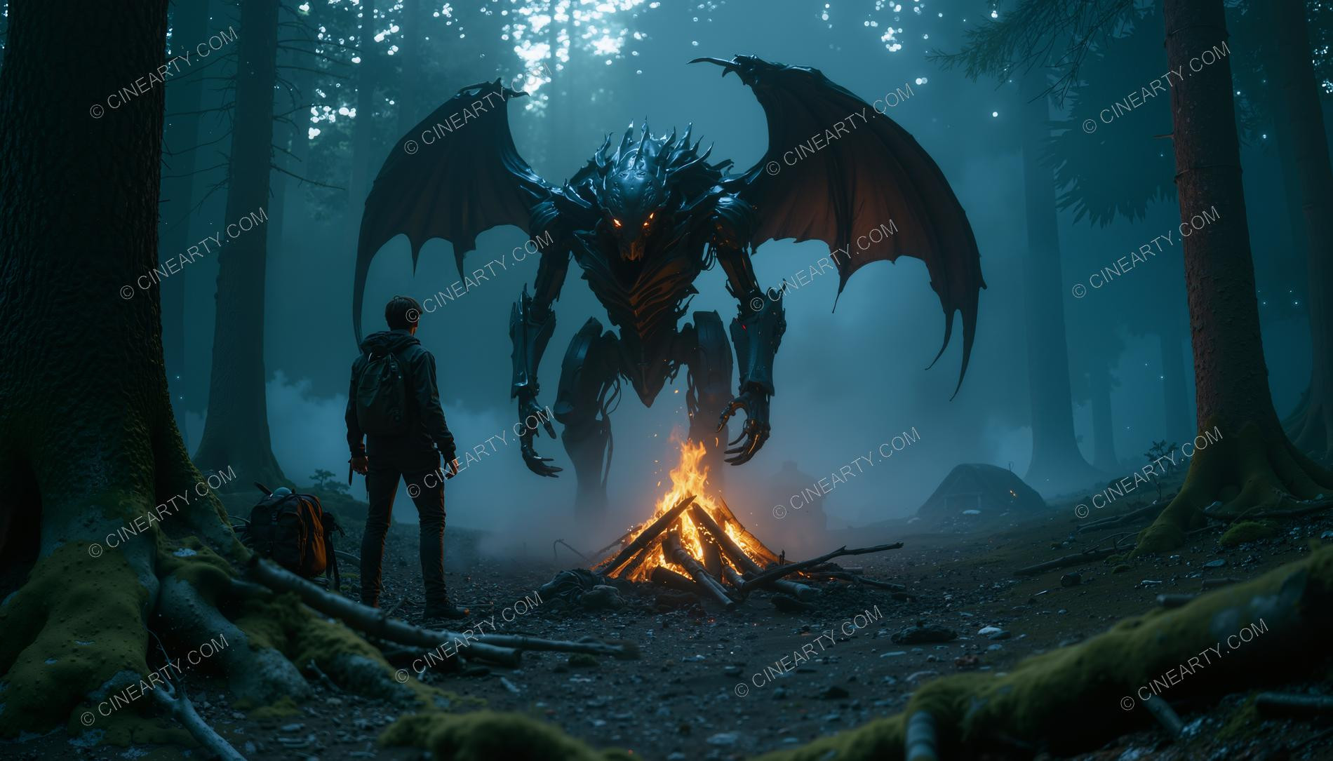 Tourists and the Alien Bio-Robot 54891