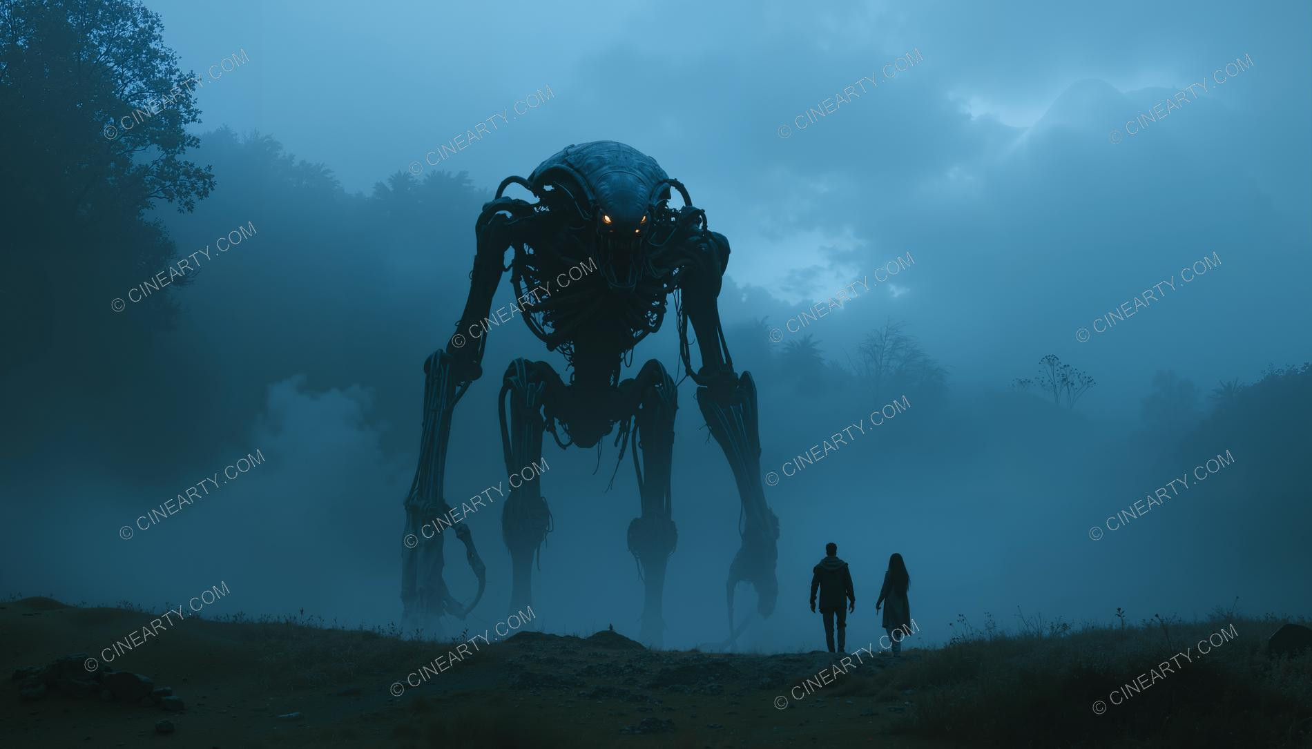 Tourists and the Alien Robot 18374